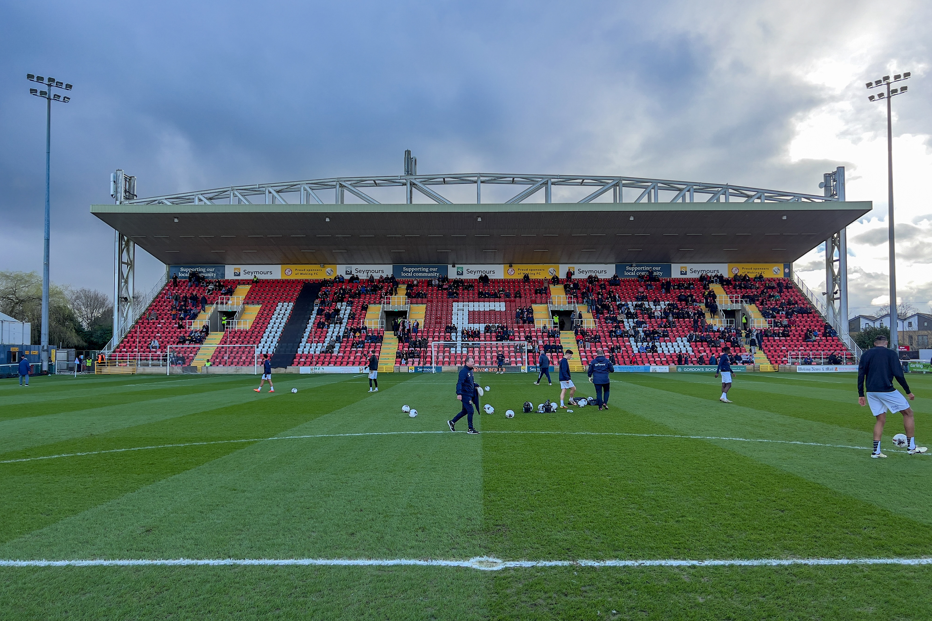 The Laithwaite Community Stadium (phone pic)