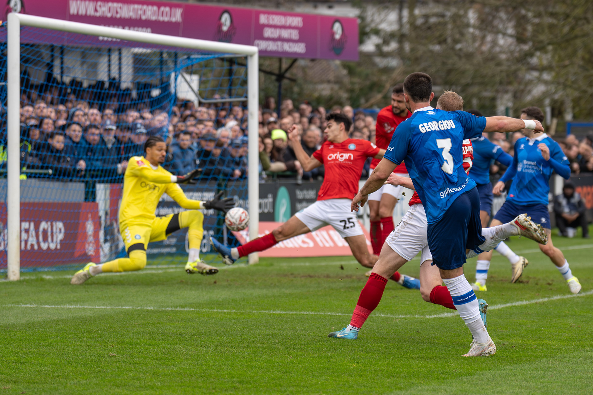 .... that Chairboys keeper Shamal George.....