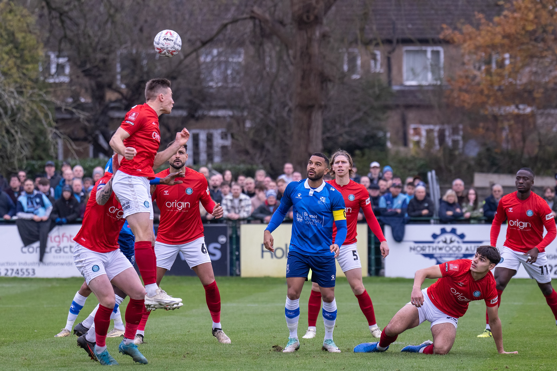 Wycombe clear their lines