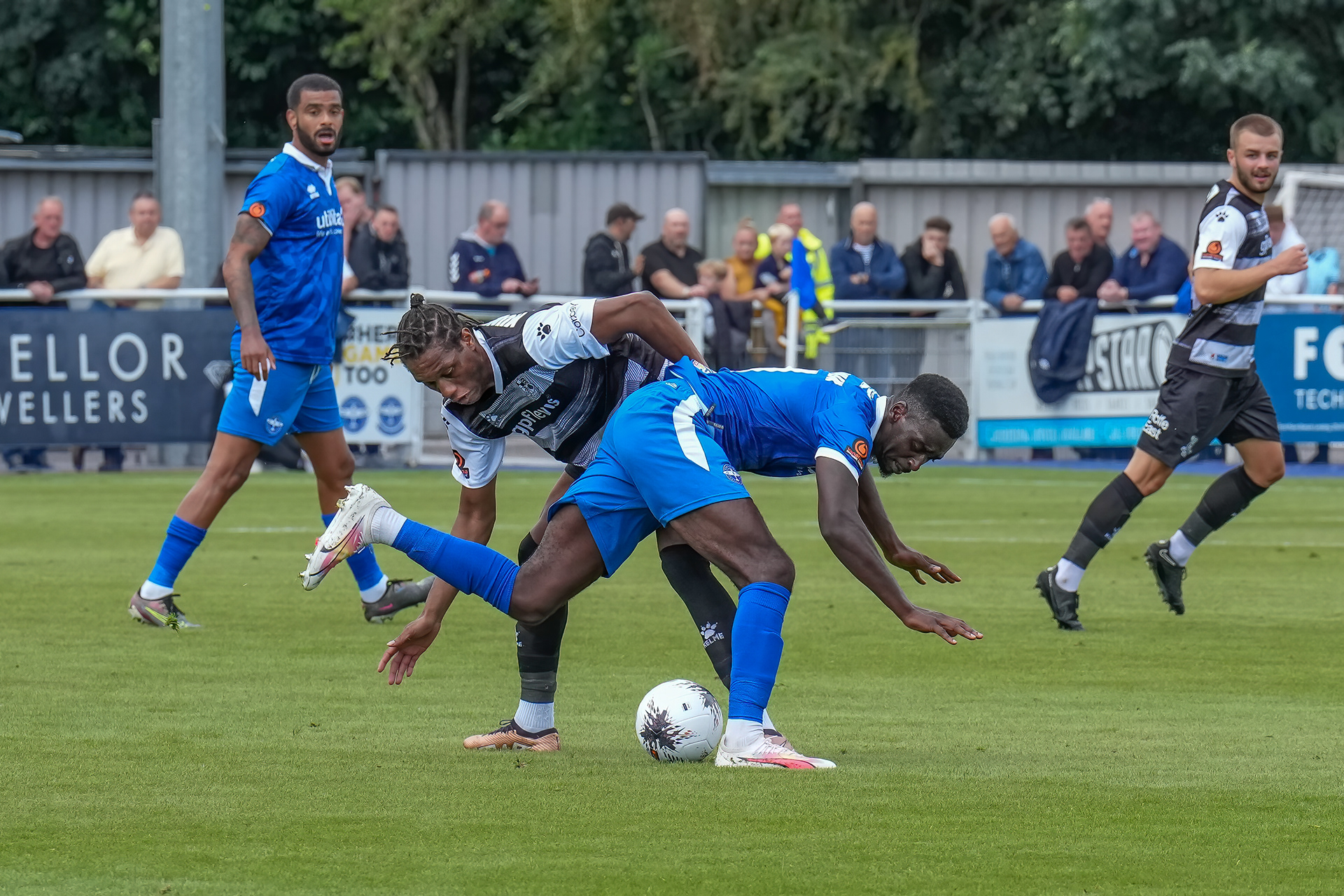 JMS tenacious in the tackle