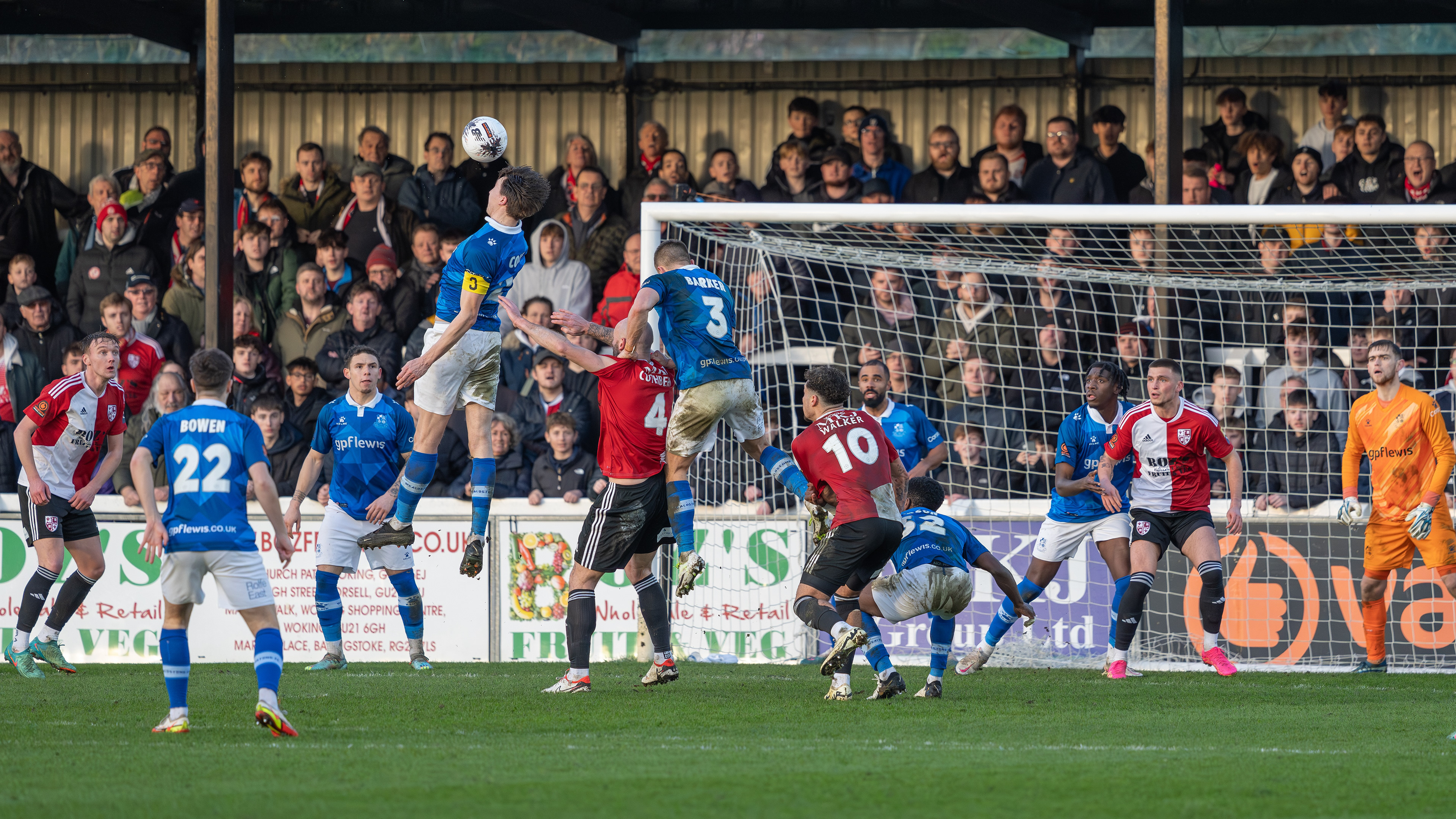 Jack Cook rises high to clear