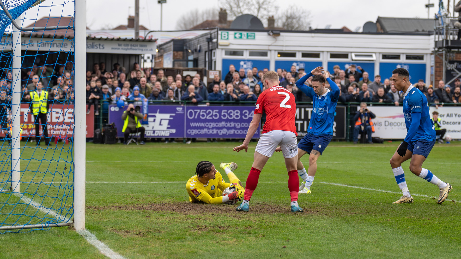 Much to the disbelief of Sam Ashford