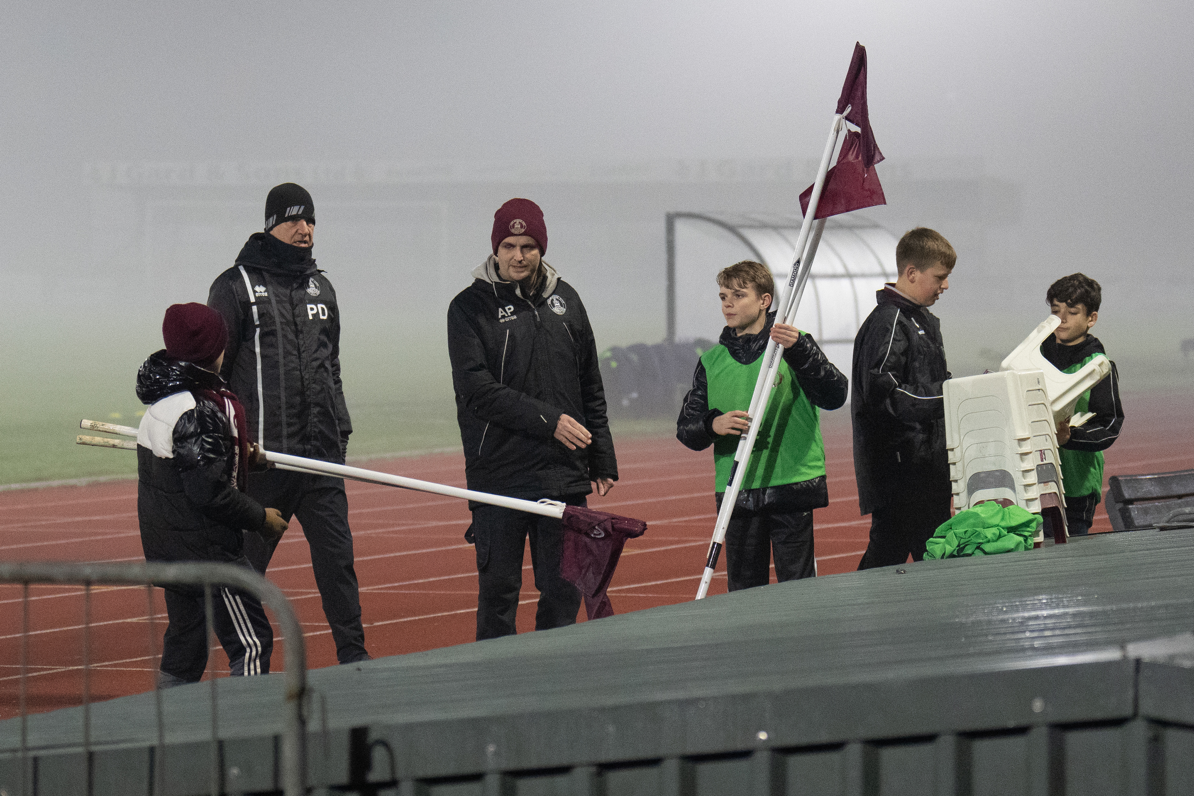 Corner flag hokey cokey