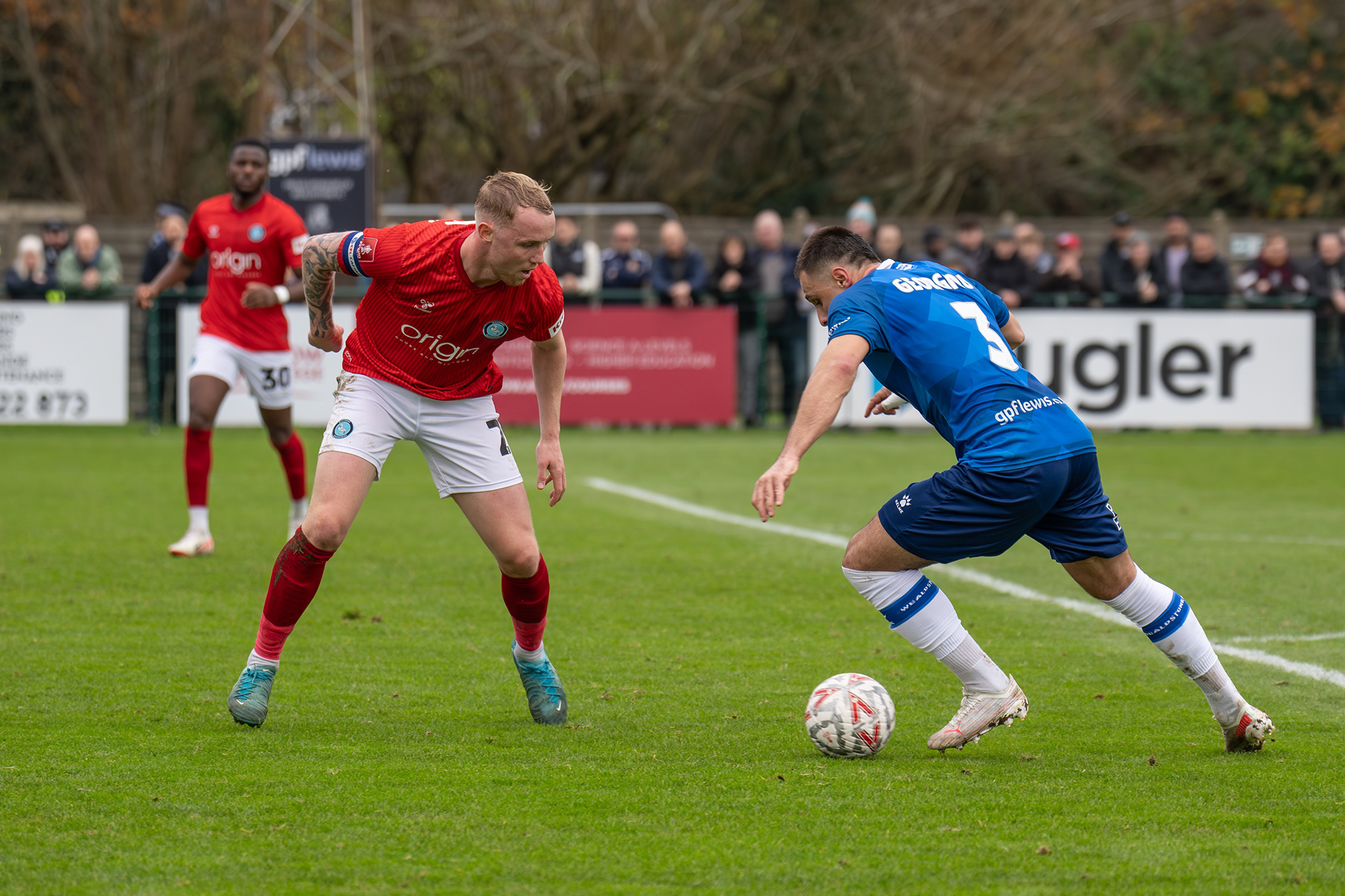 Anthony Georgiou takes on Grimmer.....