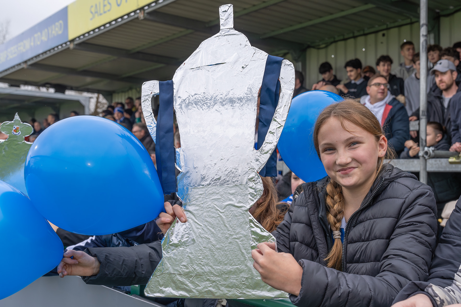 The famous foil FA Cup!