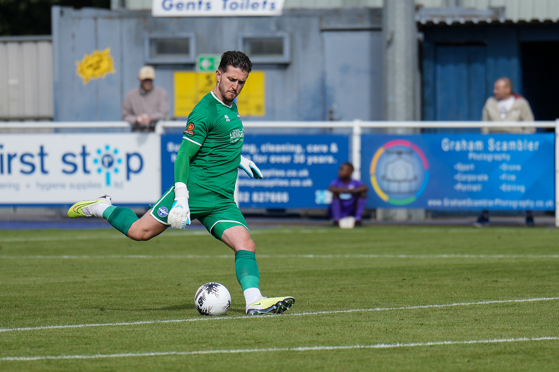 Eastleigh keeper McDonnell