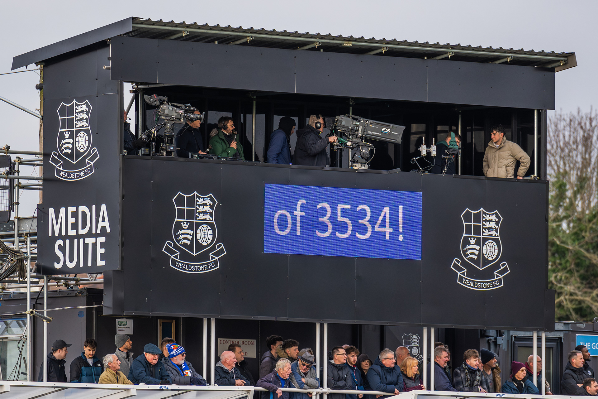 Record Vale attendance