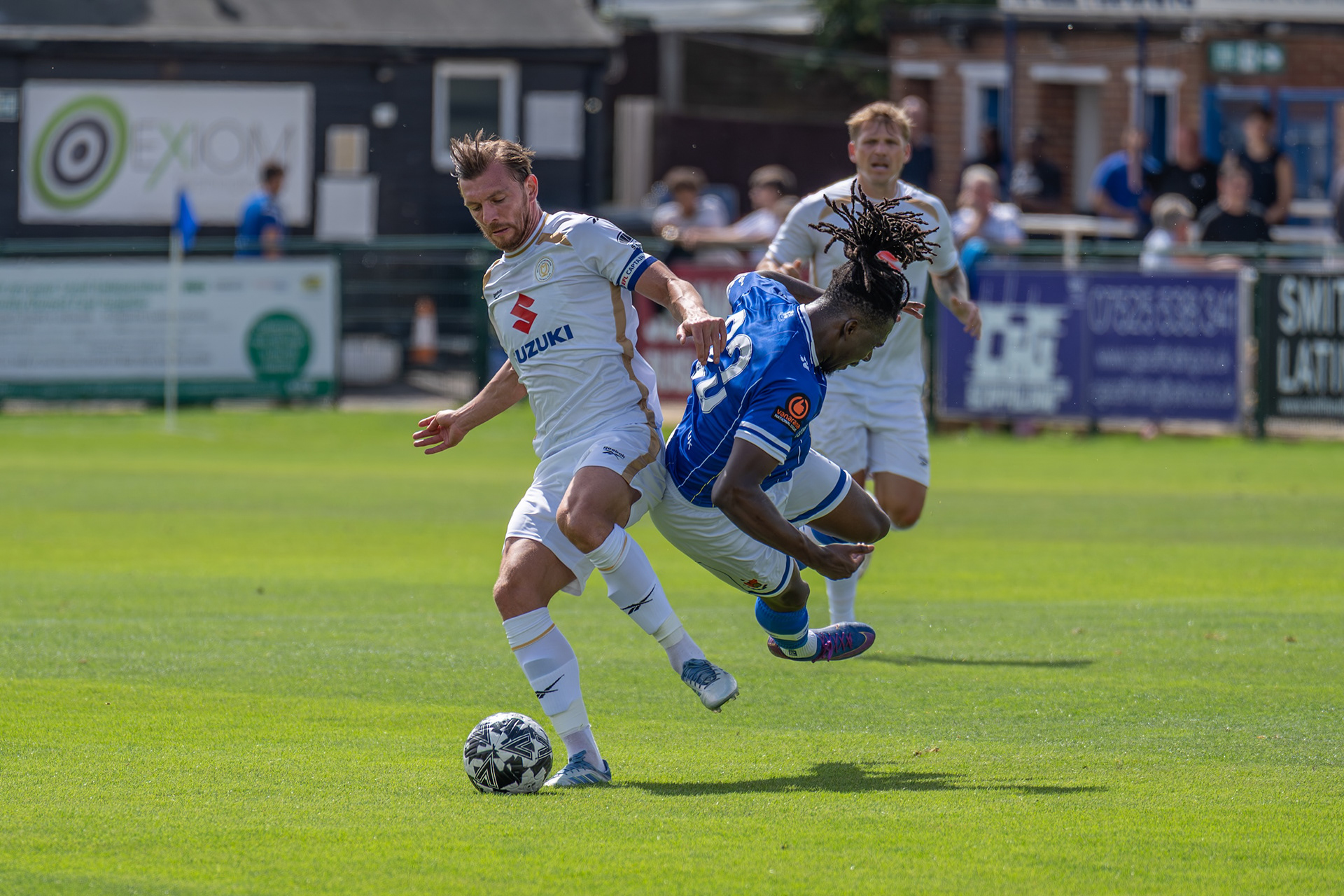 Junior Tiensia fouled