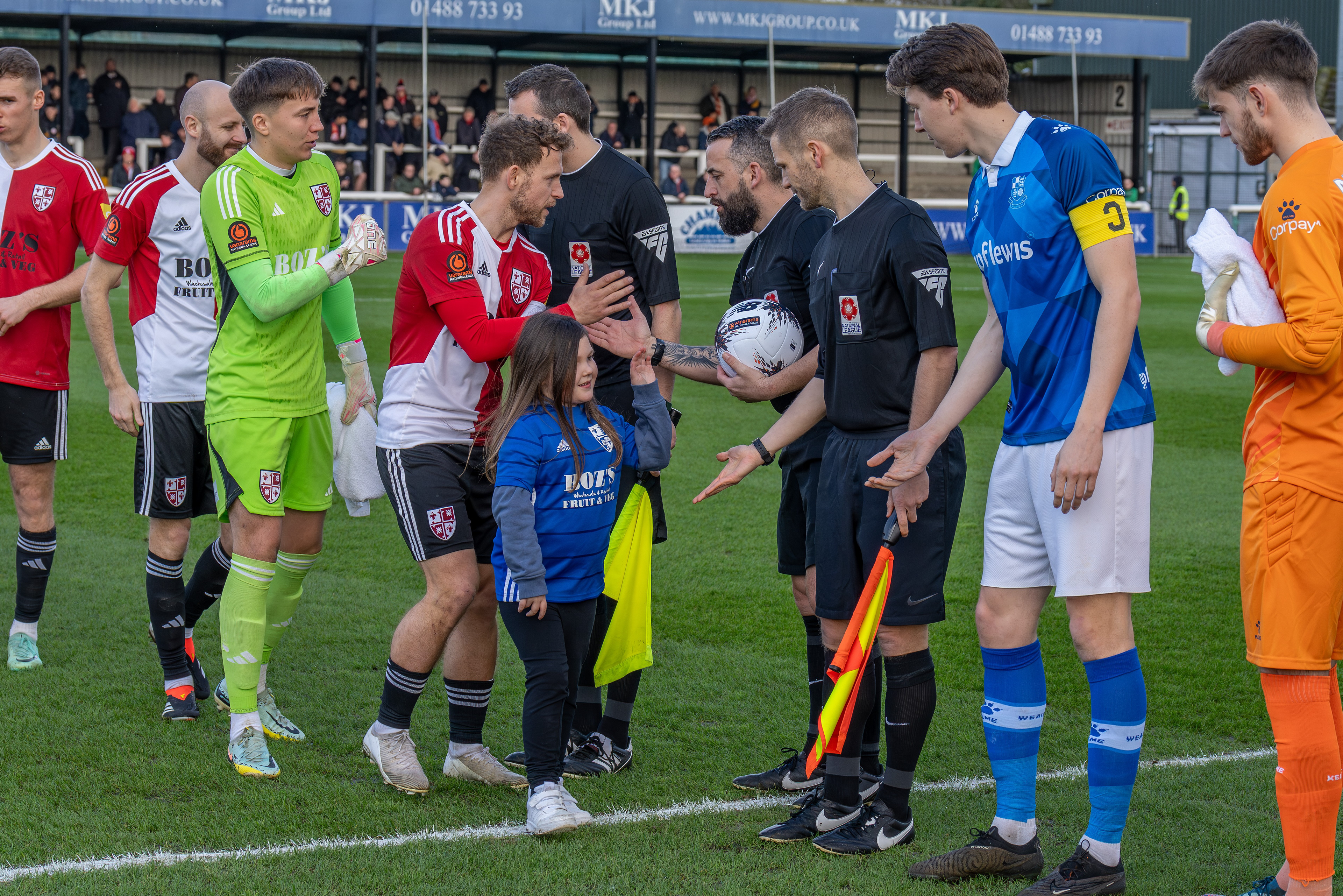 Pre match handshakes
