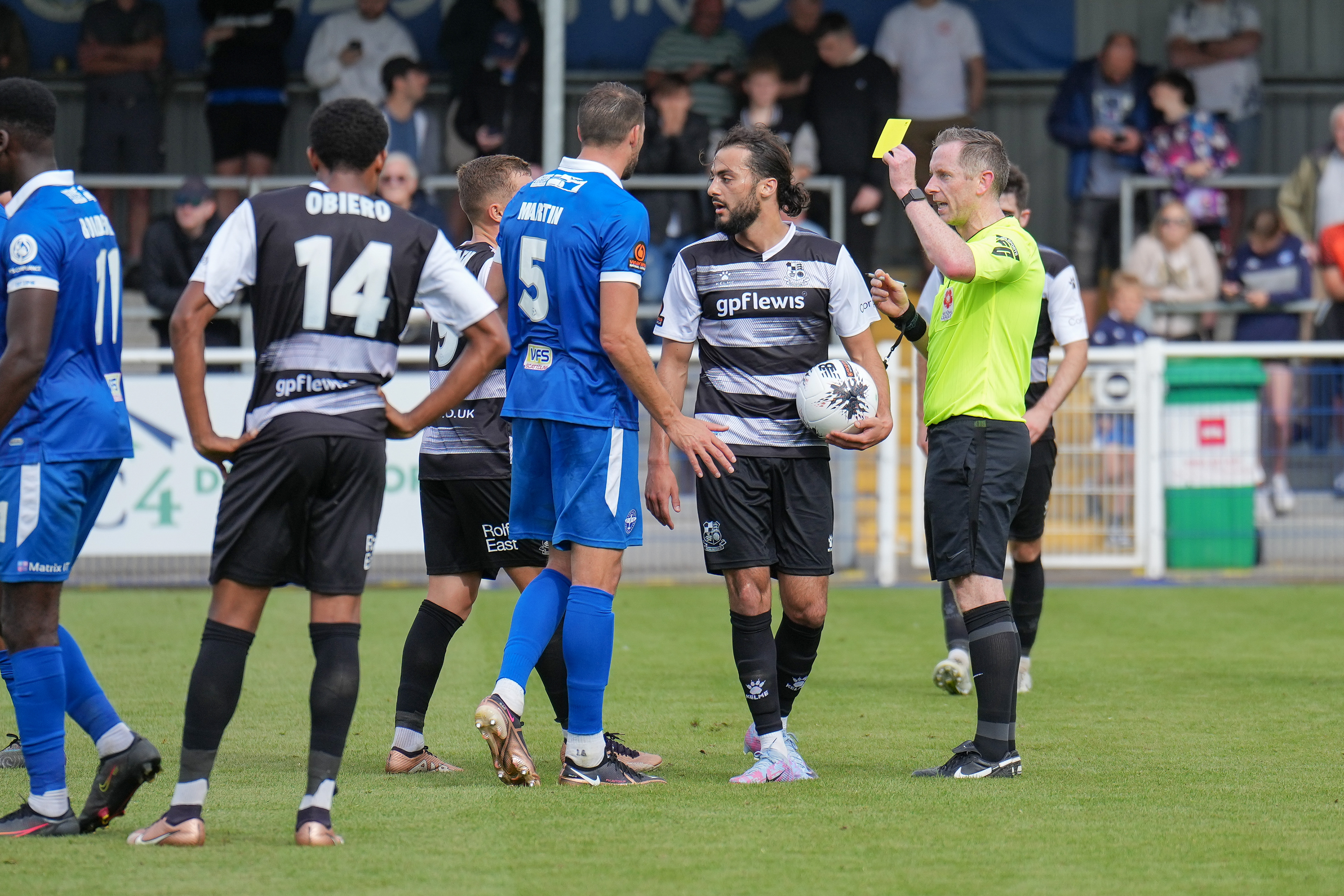 A 5th yellow card for Eastleigh