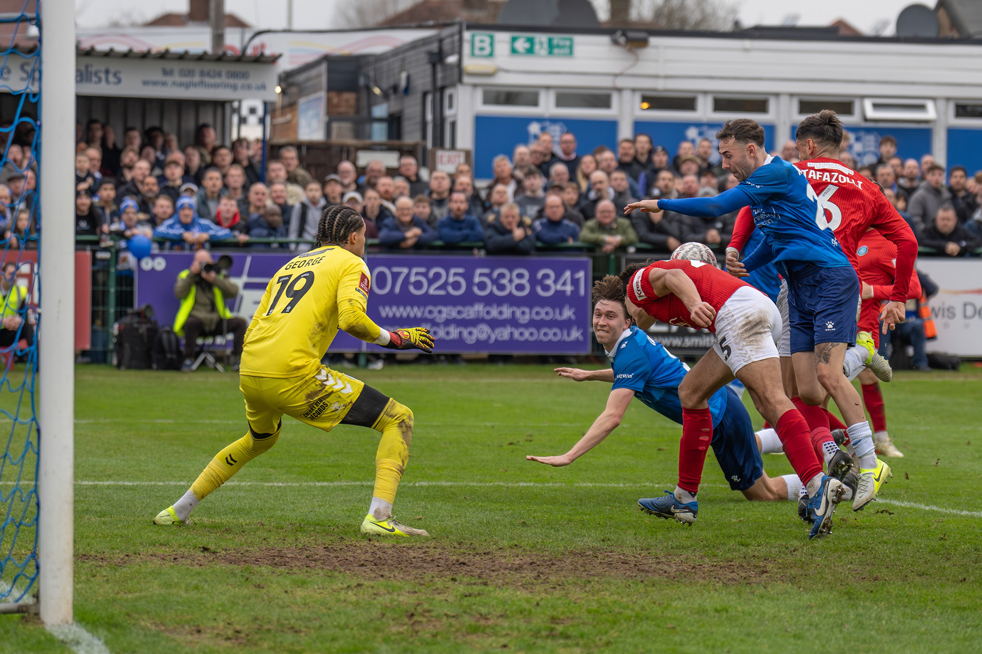 Panic in the Wycombe defence