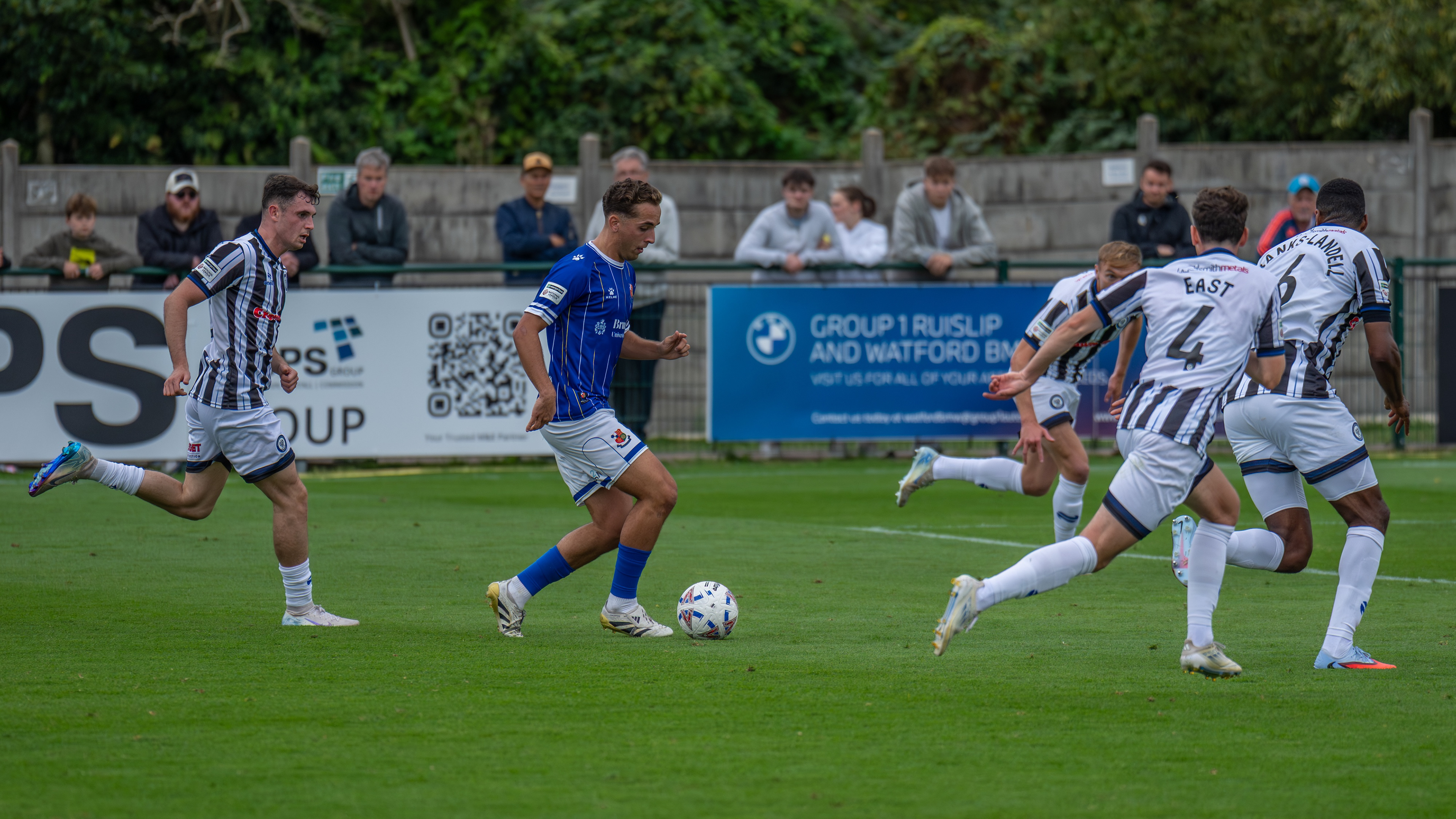 Alfie Massey goes on another mazy run....