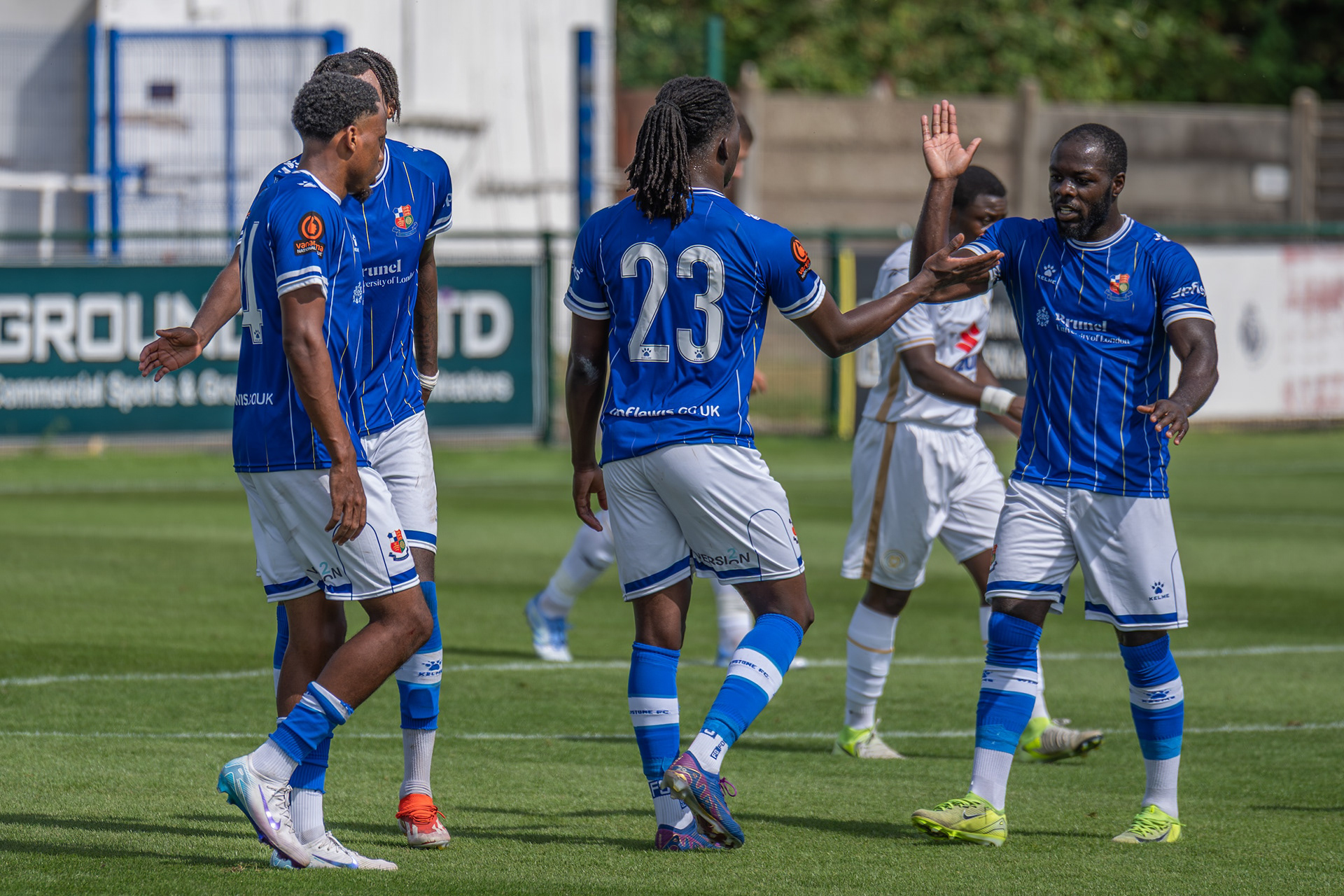 Junior Tiensia goal celebration