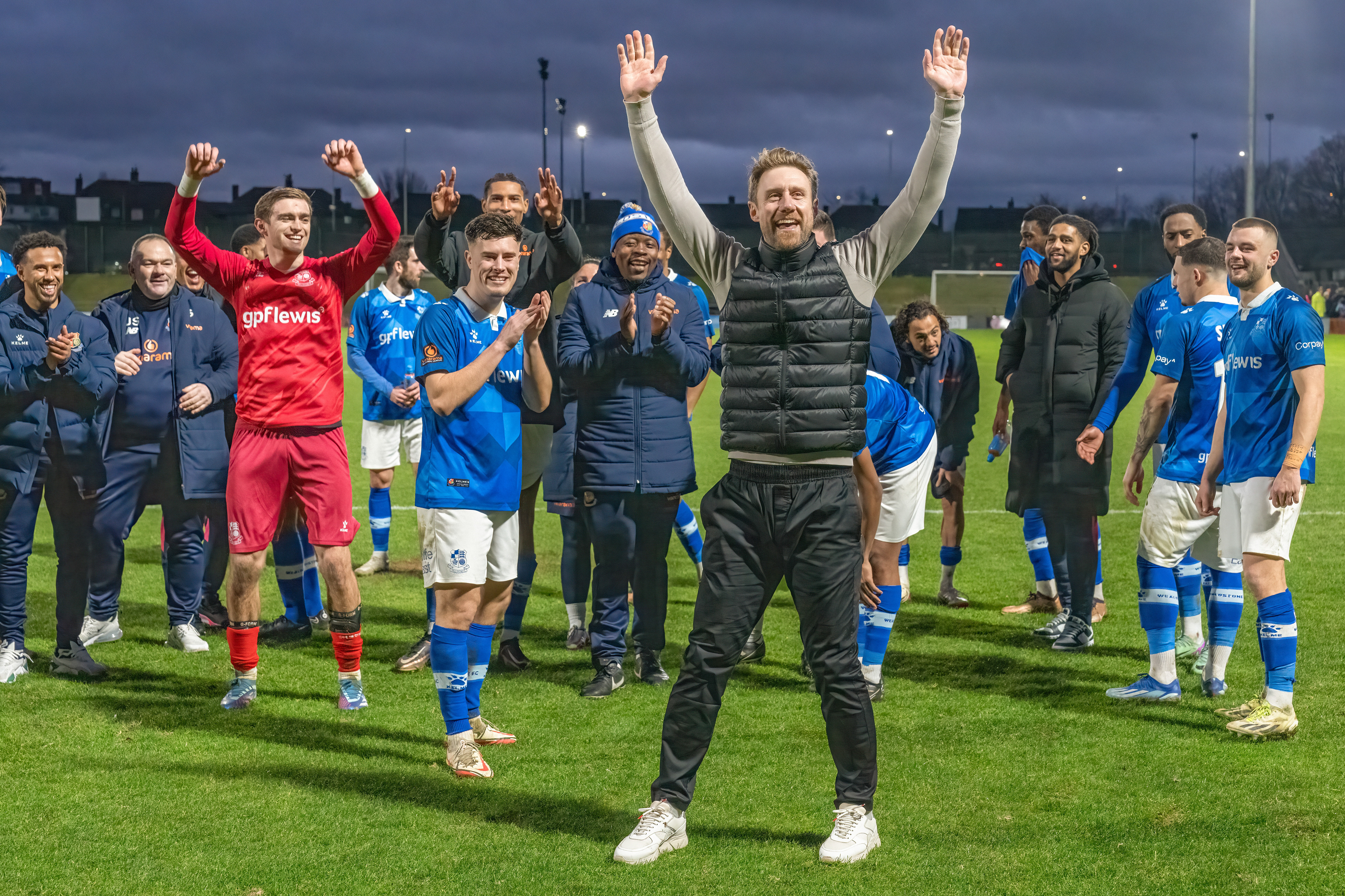 David Noble salutes the Stones faithful!