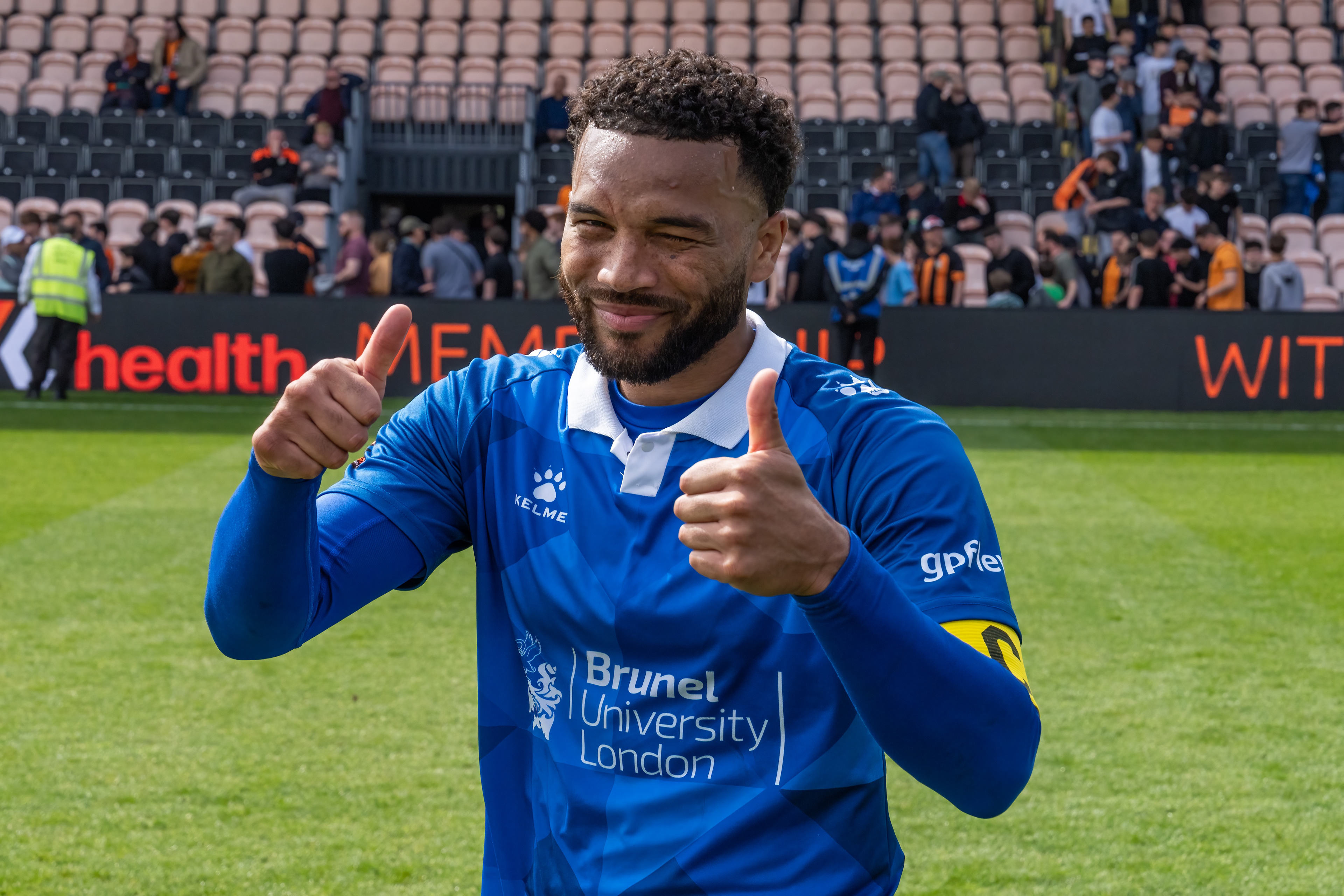 All smiles from the skipper