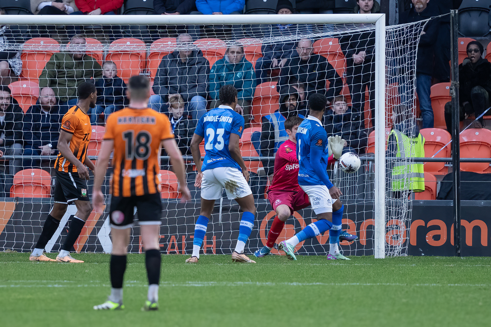 Another smart Marcus Dewhurst save