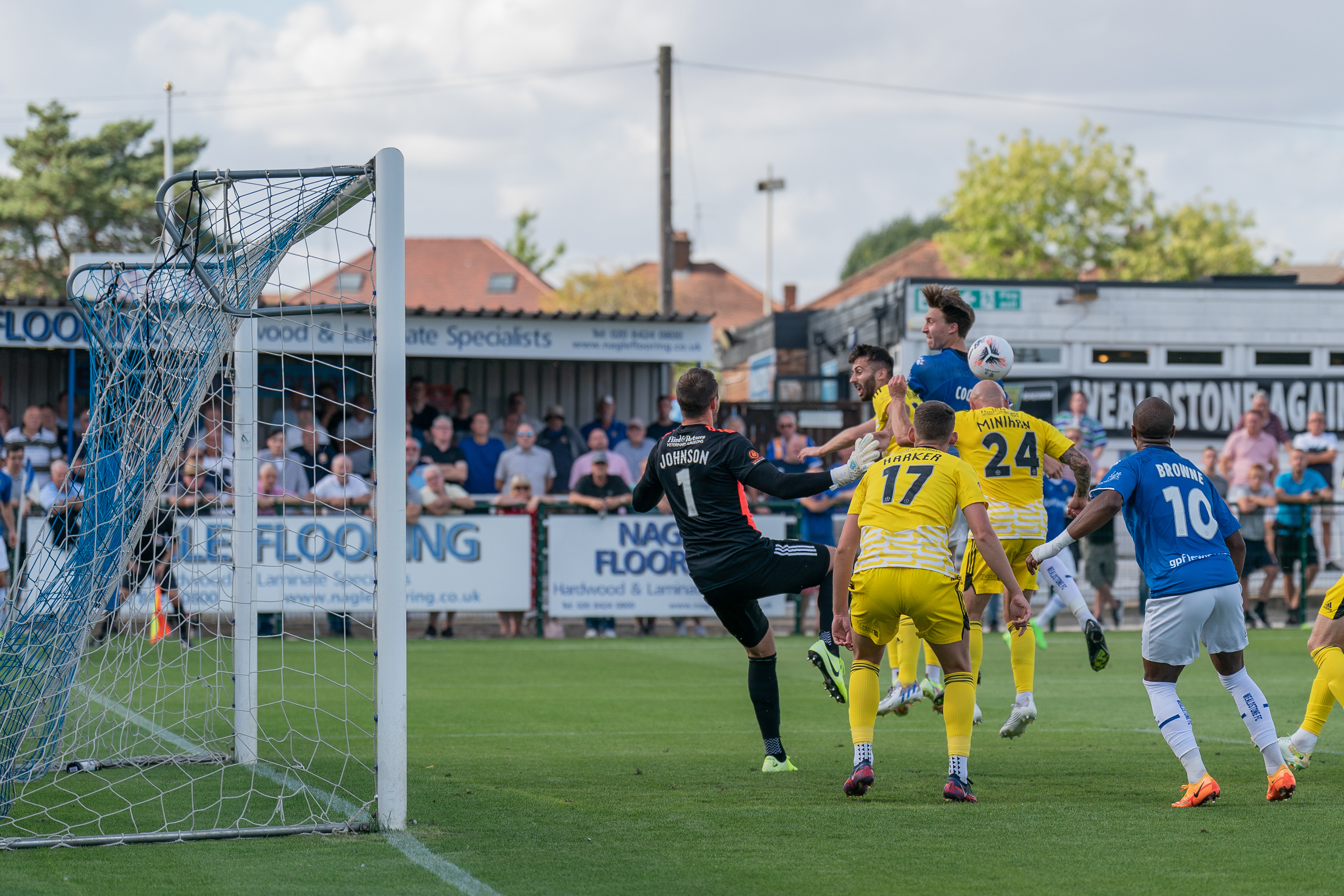 Desperate Halifax defending