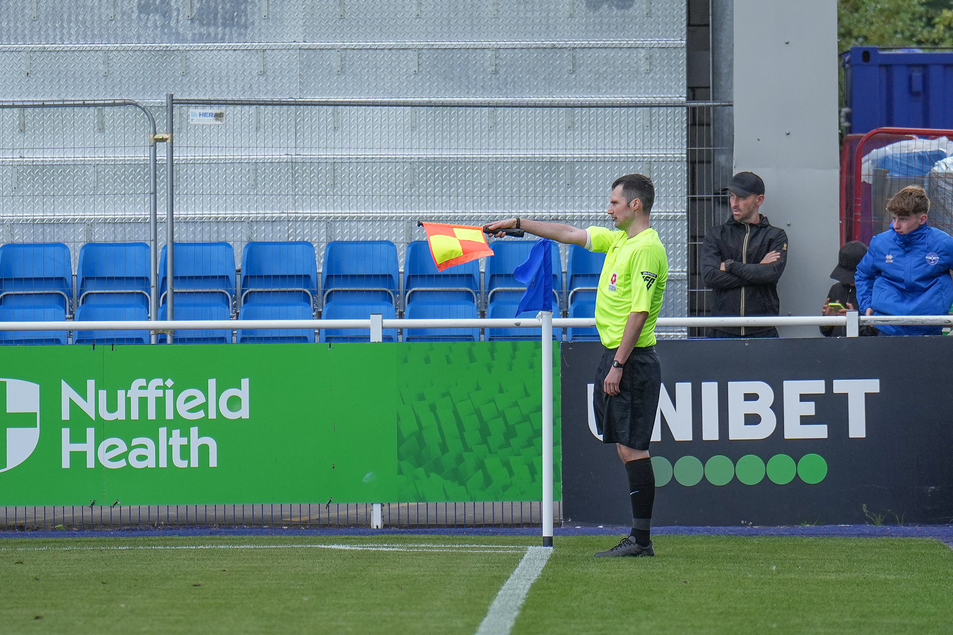 ........ offside!  No goal!