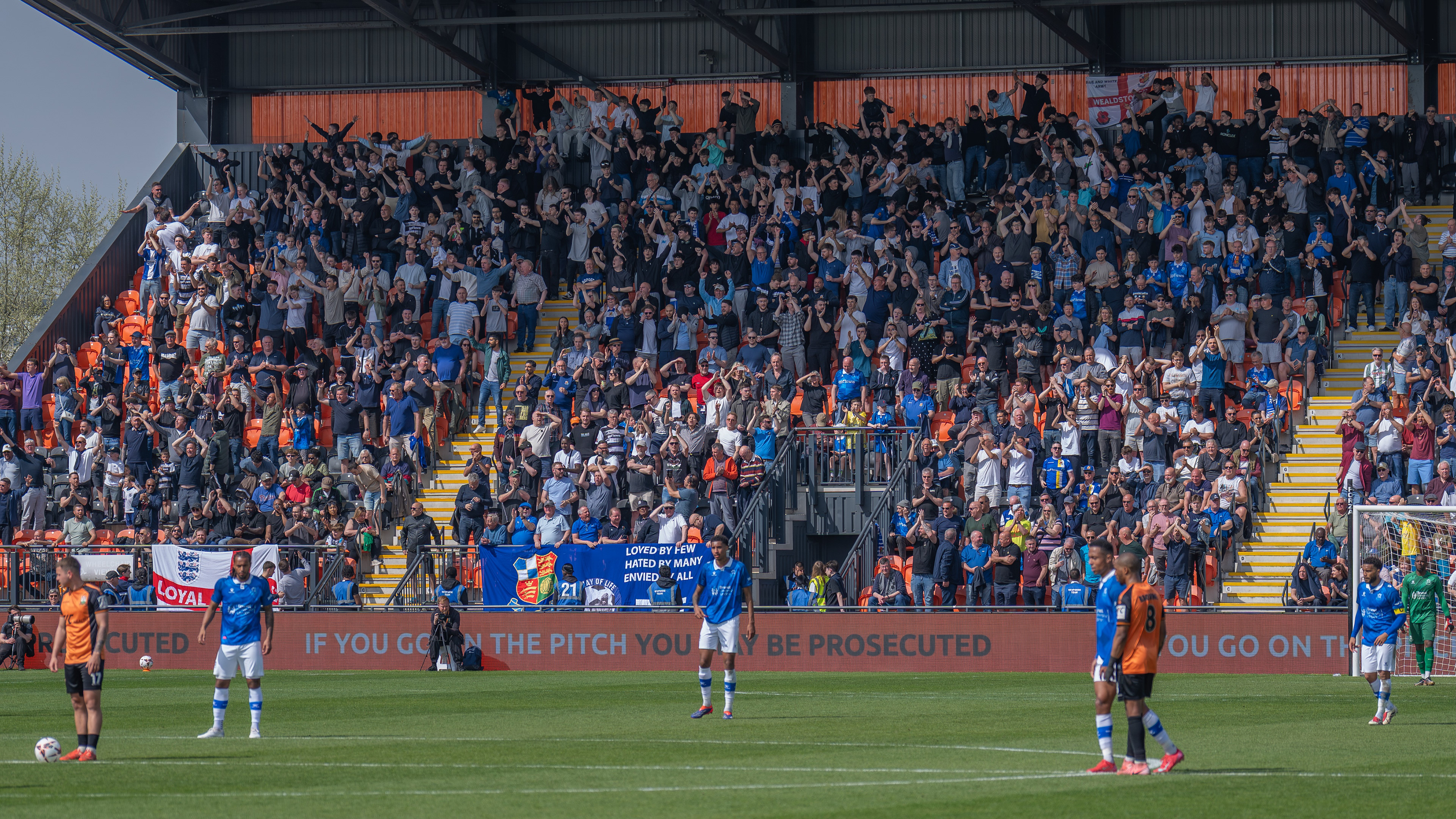 Stones fans celebrate Sohna's equaliser