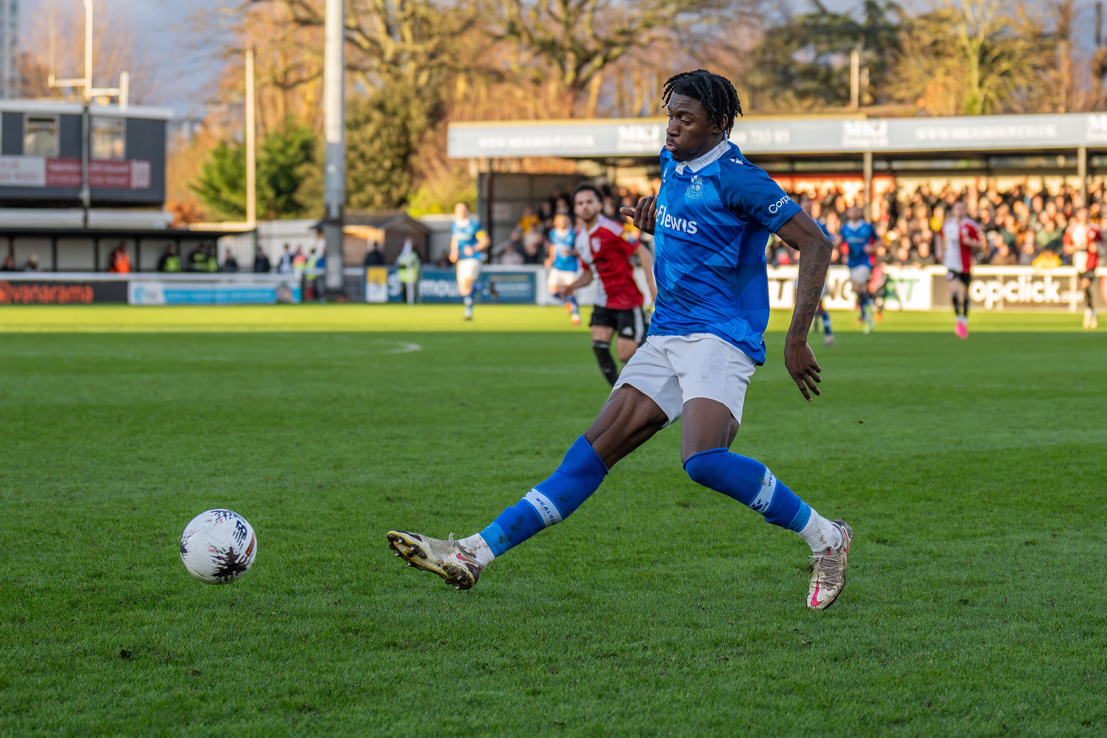 Trae Cook-Appiah shows his pace