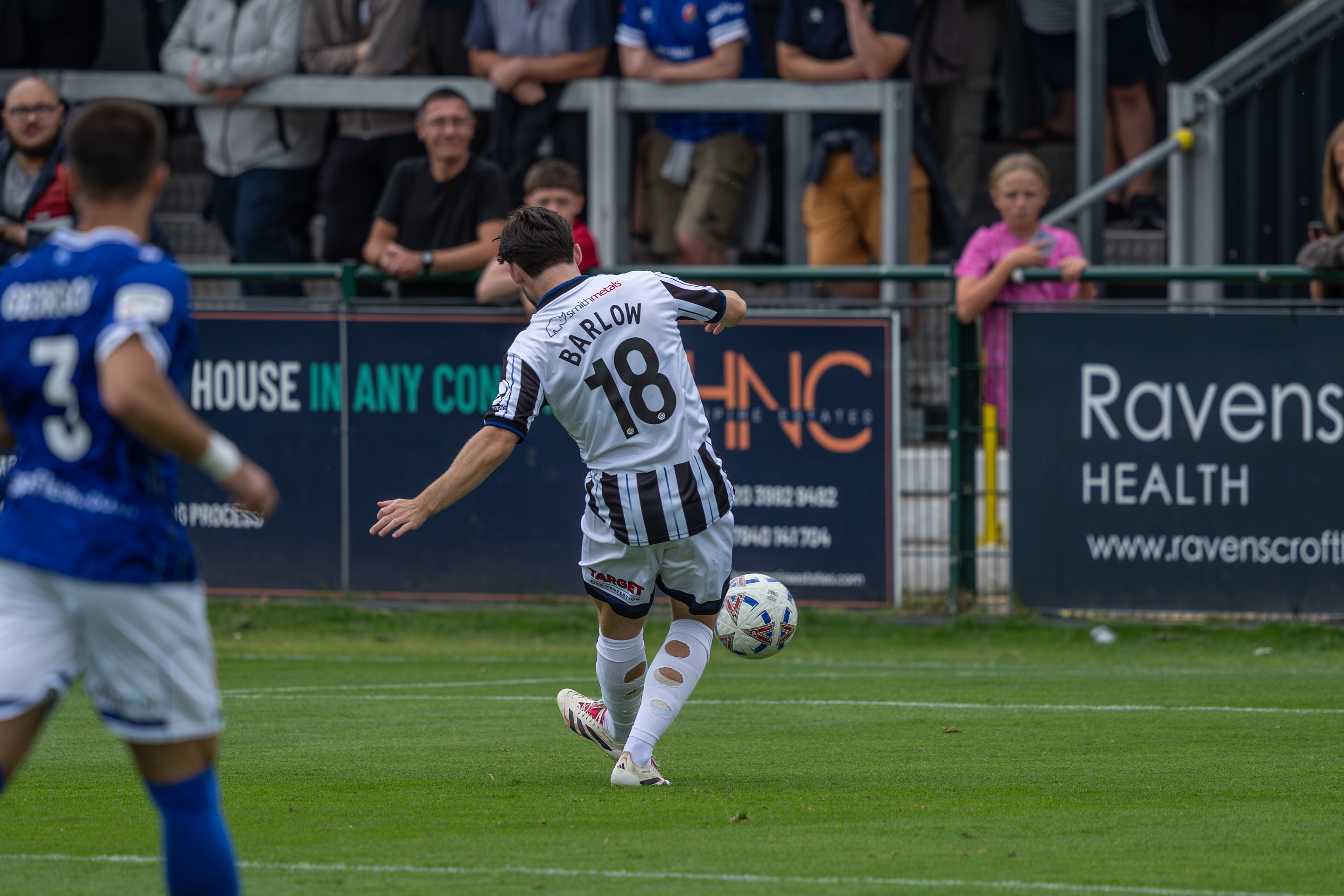 Aidan Barlow gives Dale a 4th minute lead....