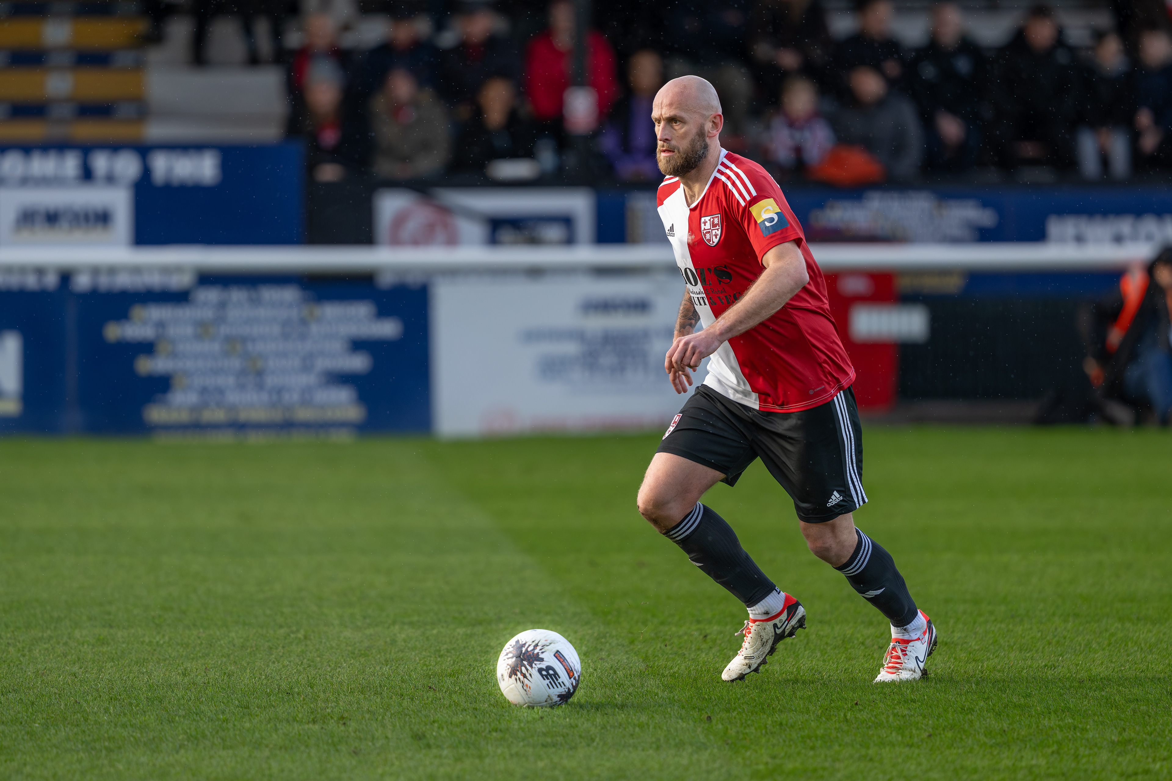 Woking defender Scott Cuthbert