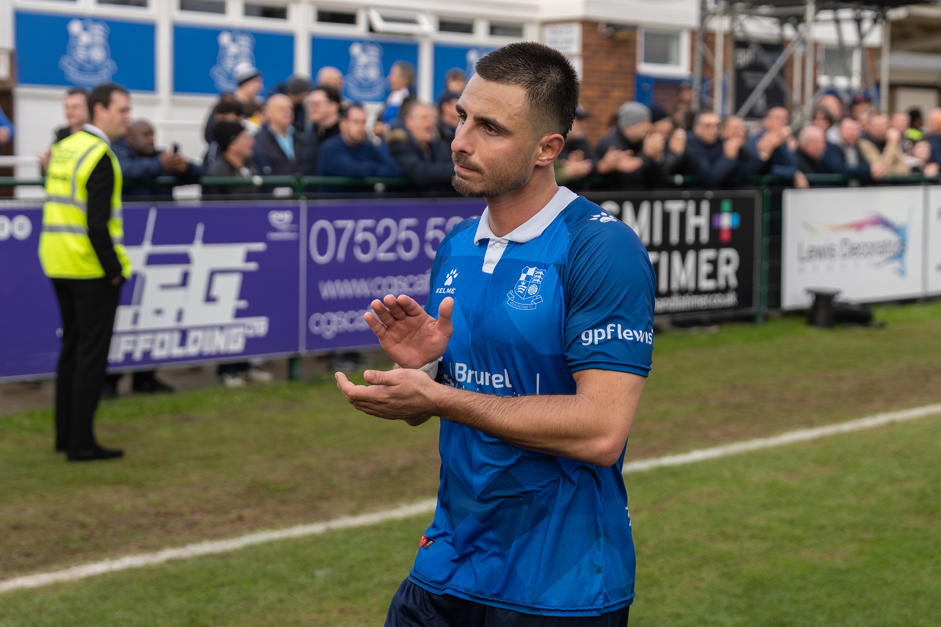 Anthony Georgiou applauds the Stones faithful