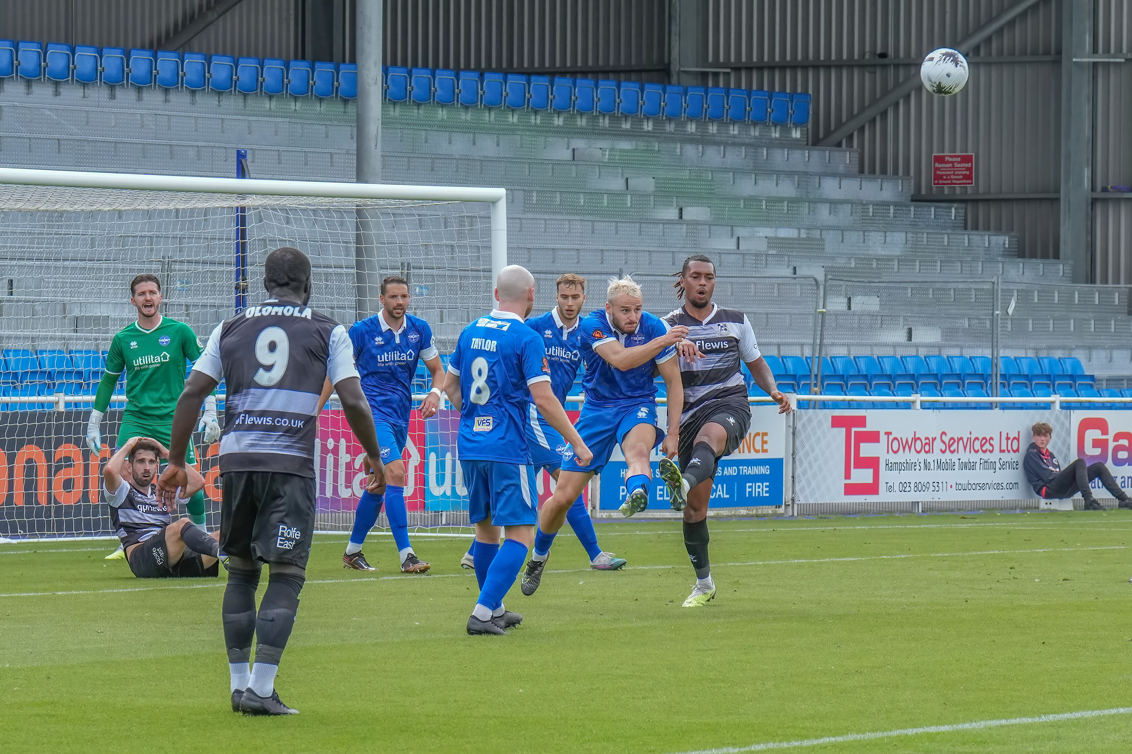 Eastleigh clear their lines again