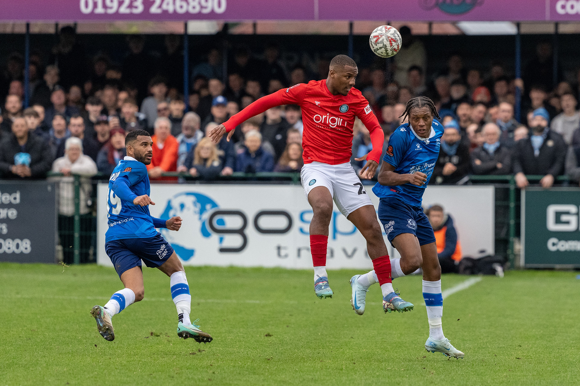 Adrian Mariappa, Richard Kone and Jaydn Mundle-Smith