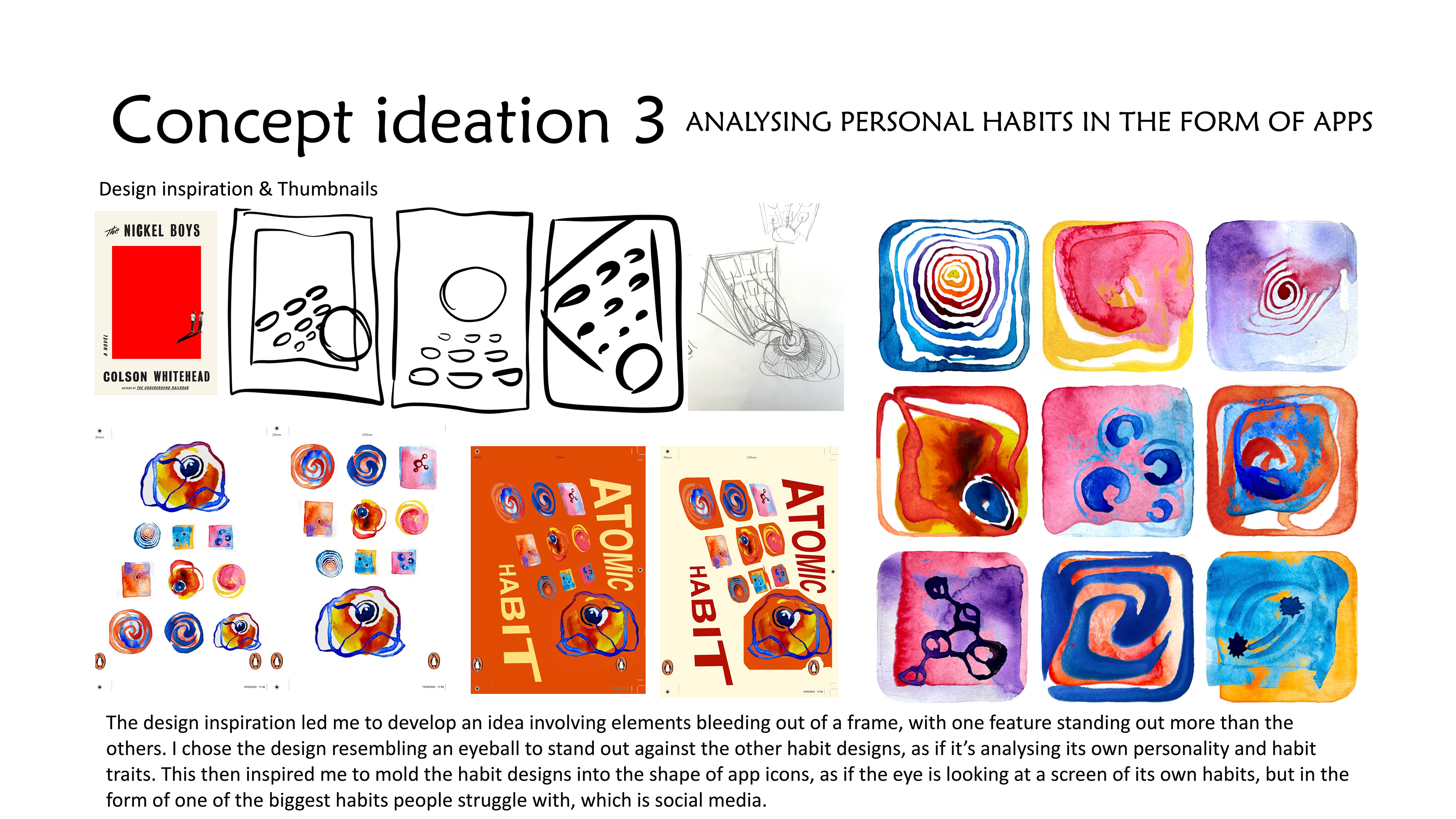 analysing personal habits in the form of apps