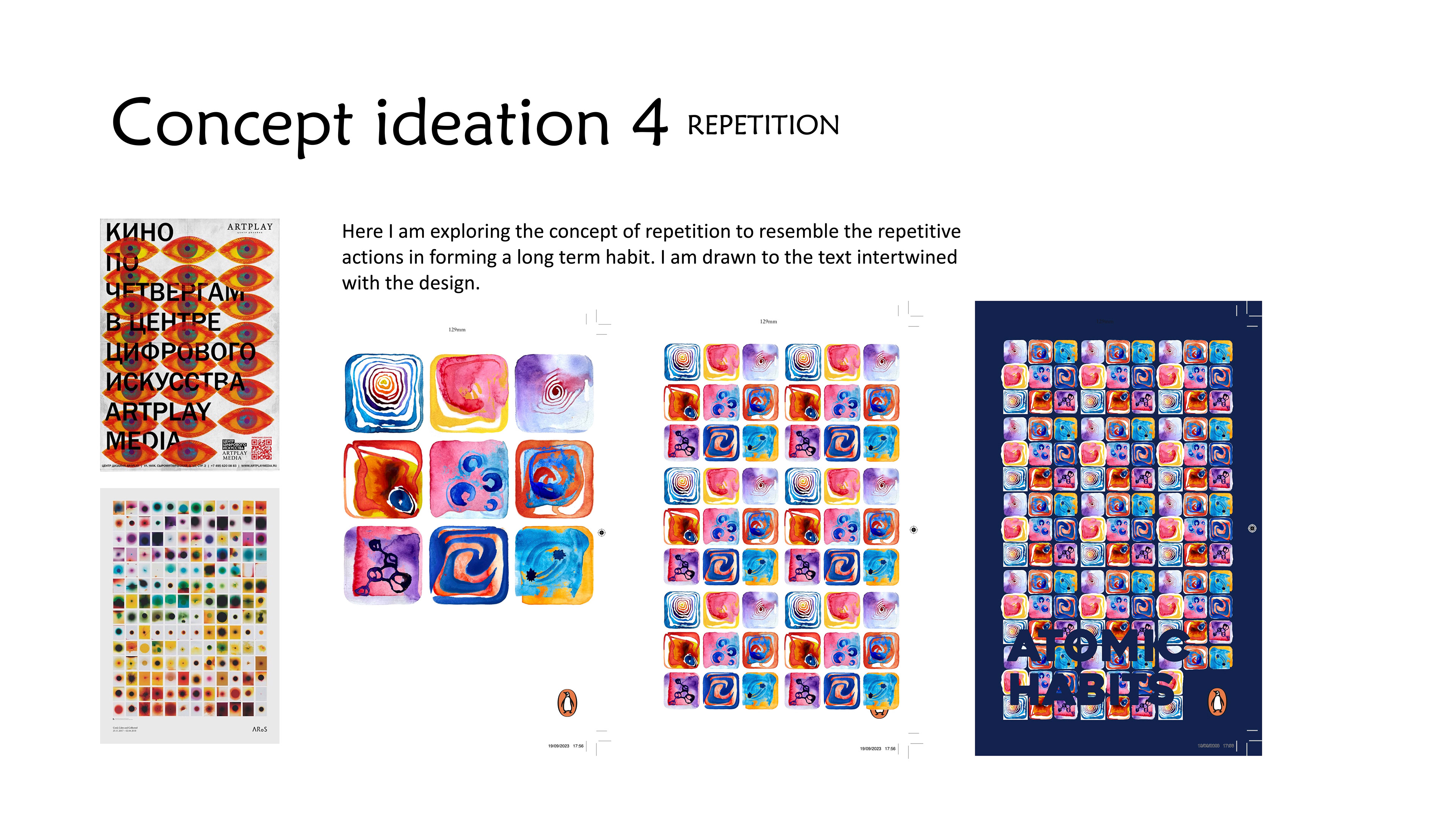Repetition and consistency