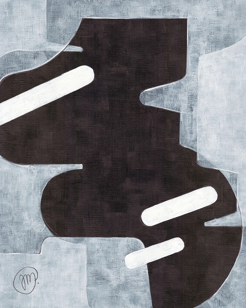 Only somewhere out there - rounded 1 - 33×41 cm