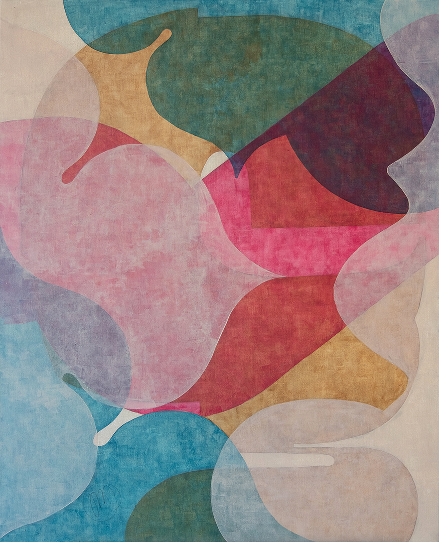 Elegante–ę (colorido) 100×81 cm
