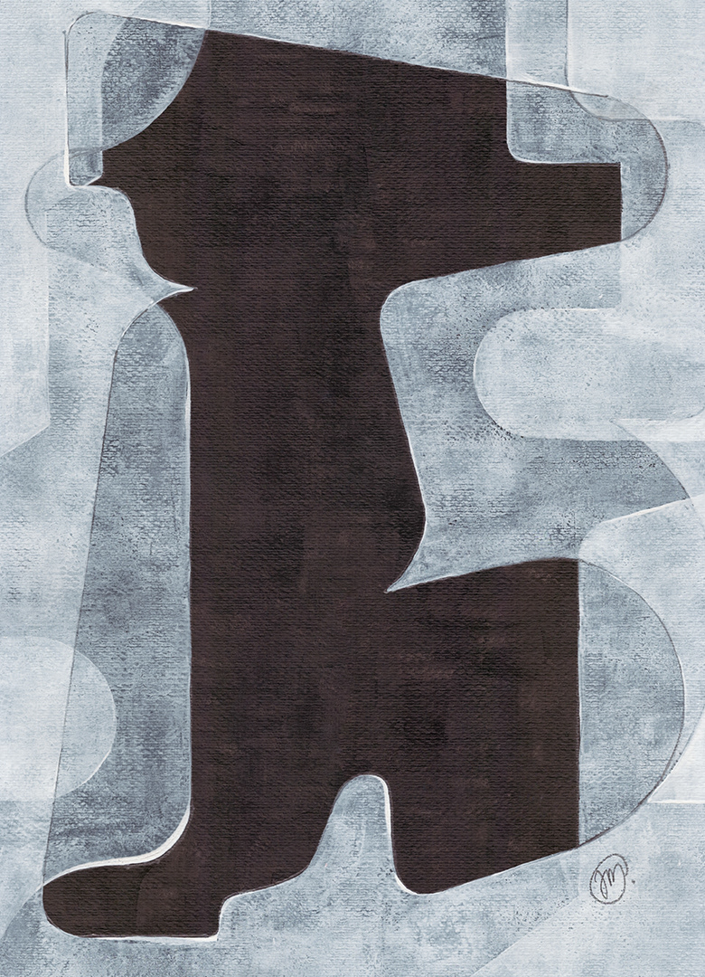 Architectural abstract 2 - 32,5×45 cm