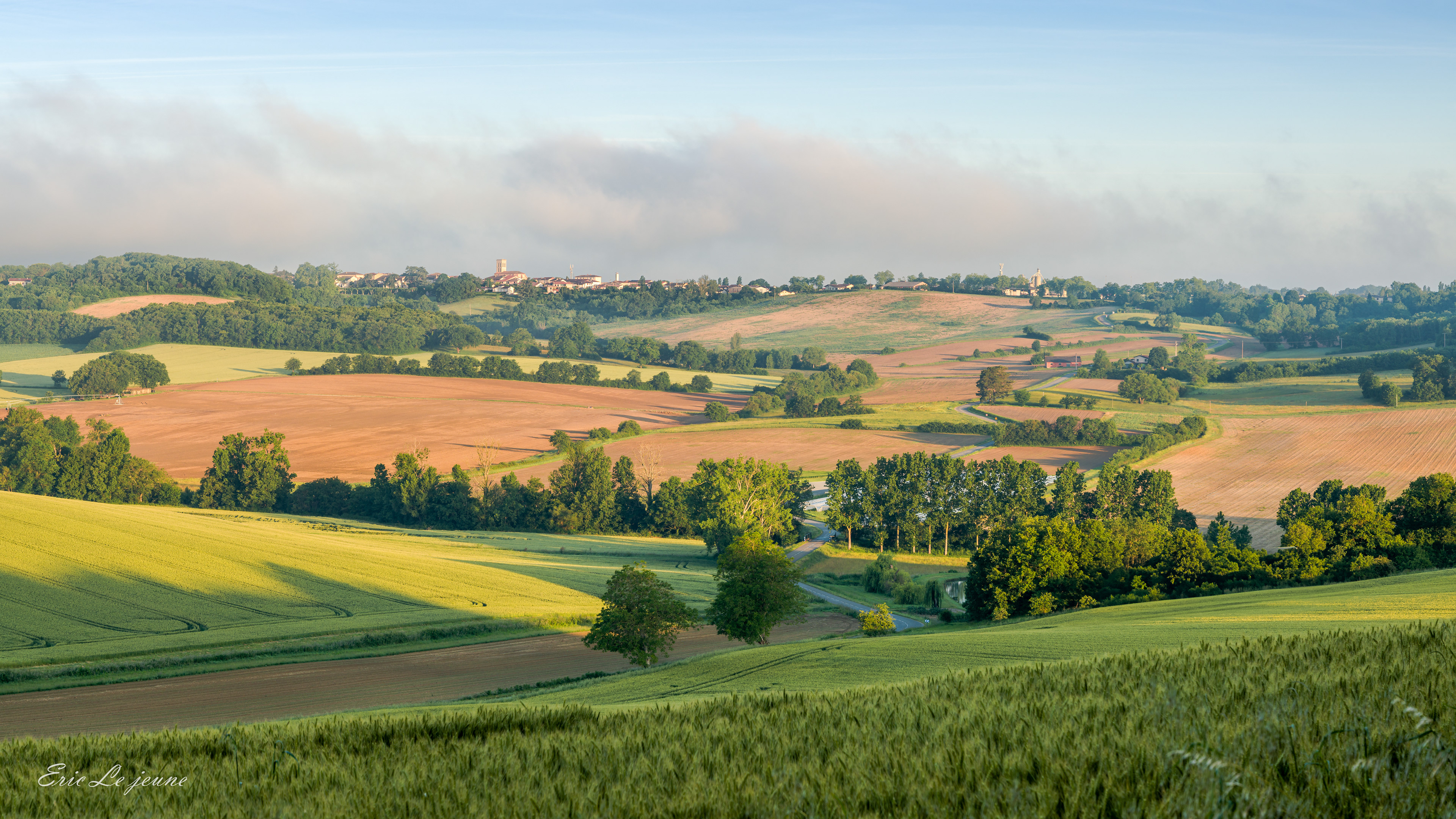 Levé du jour sur Lavit de Lomagne