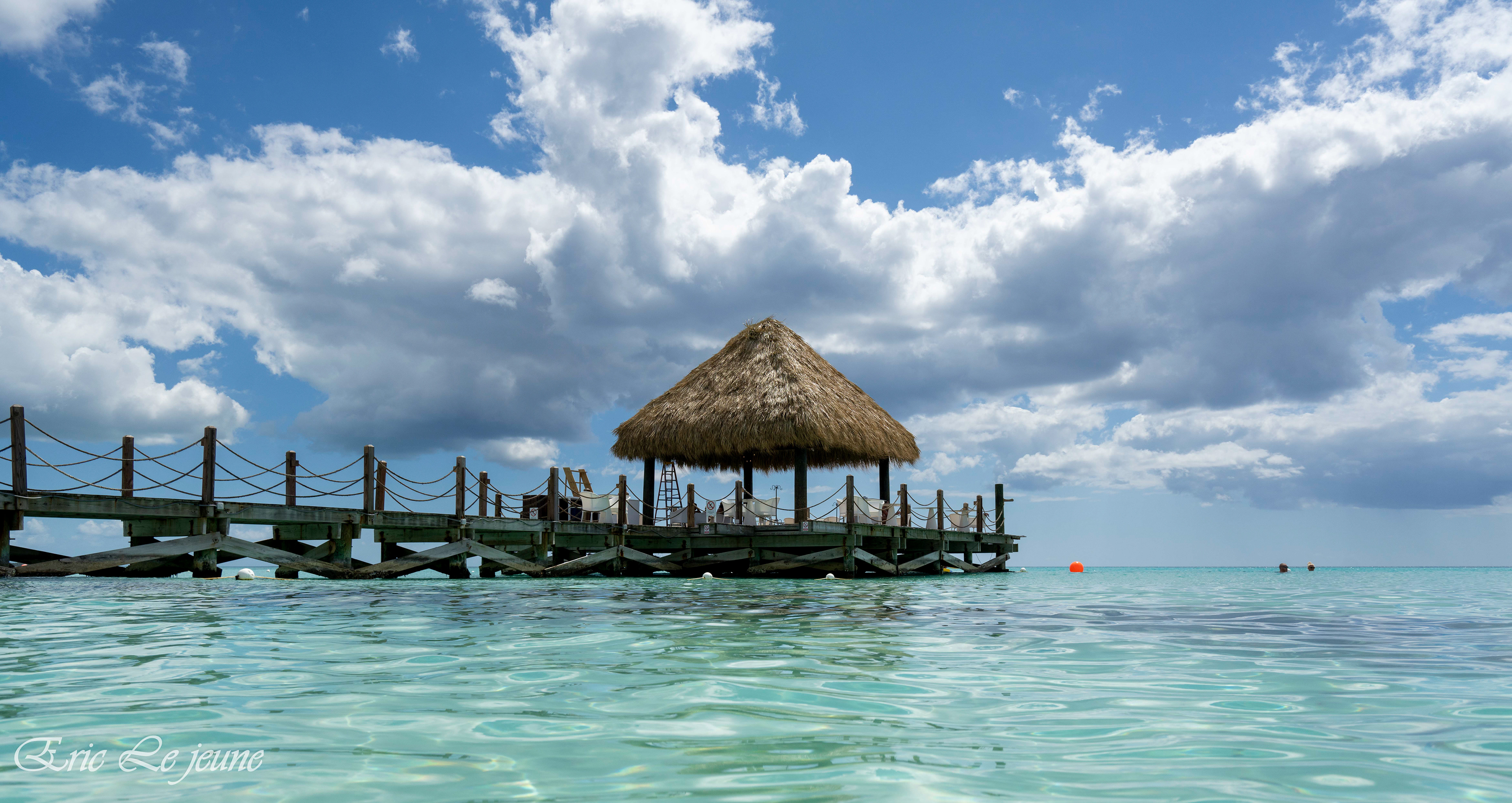 Paillote de République Dominicaine