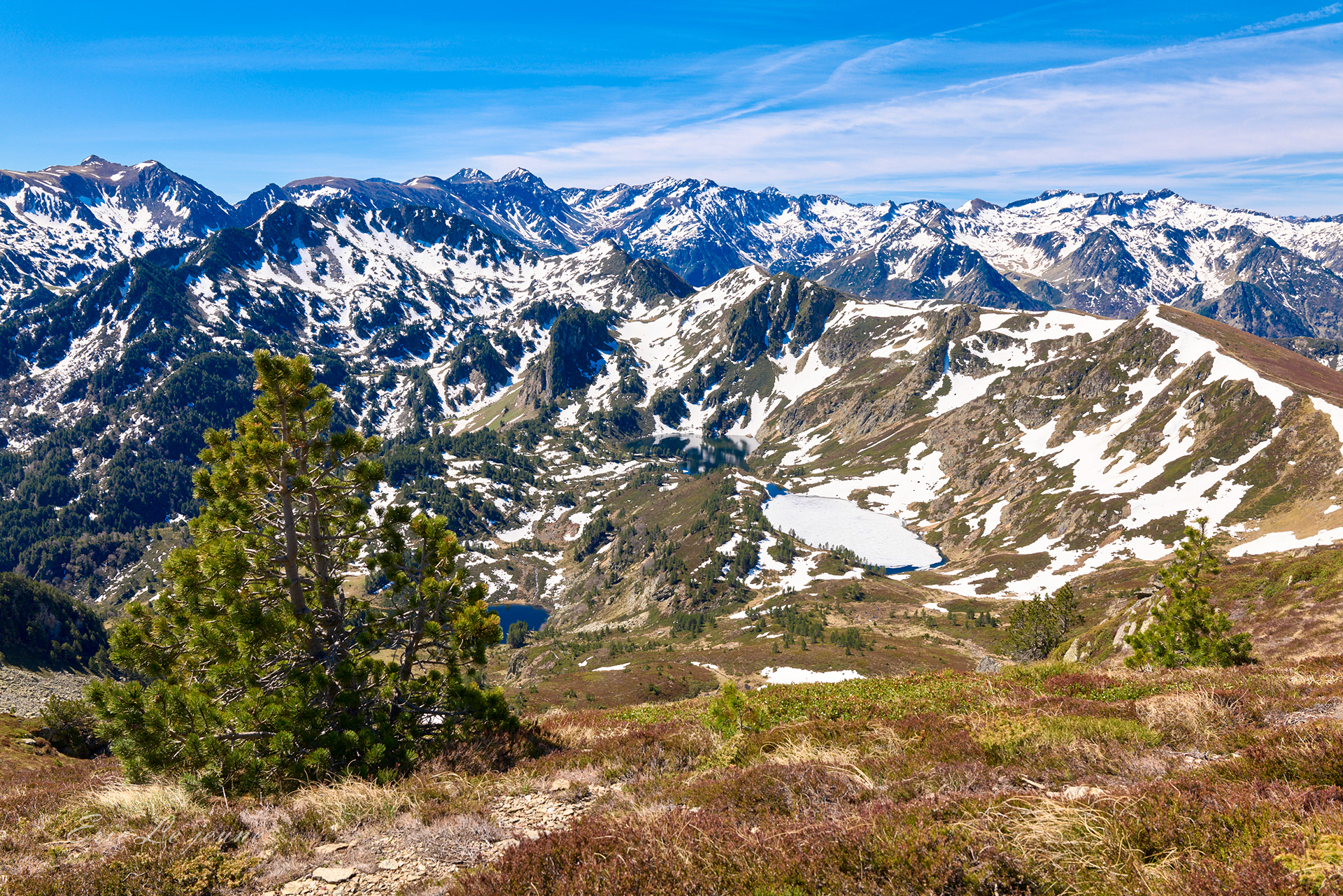 Étangs de Rabassole en Ariège