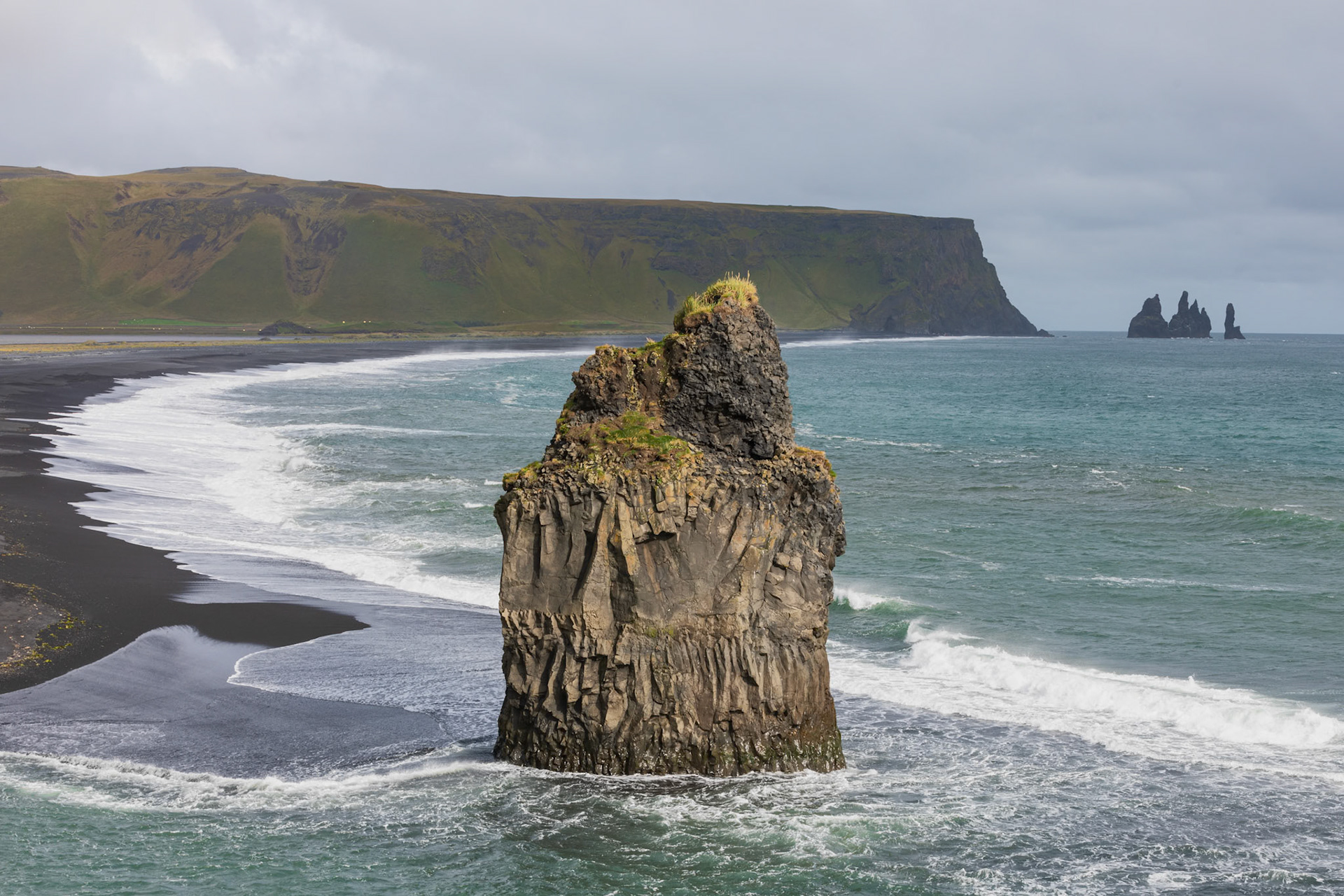 Reynisfjara, Iceland. August 2018