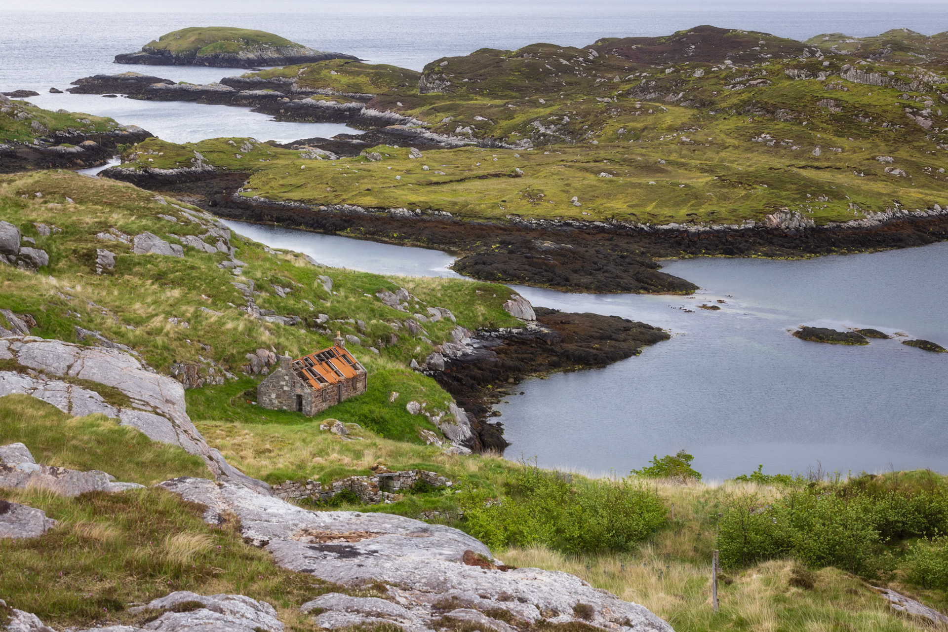      Golden Road,  Isle of Harris. May 2024