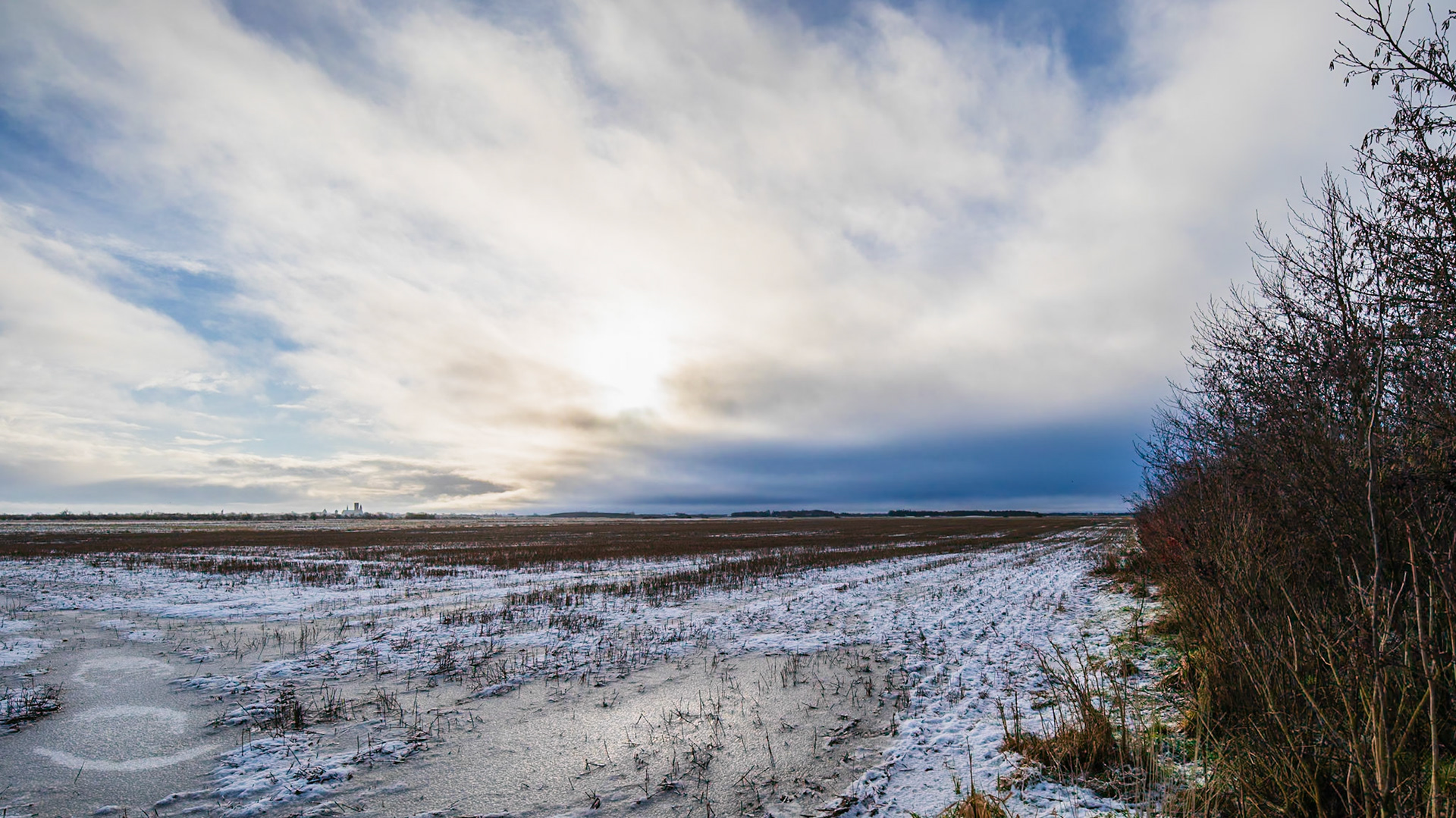 Ribe, Denmark. January 2018