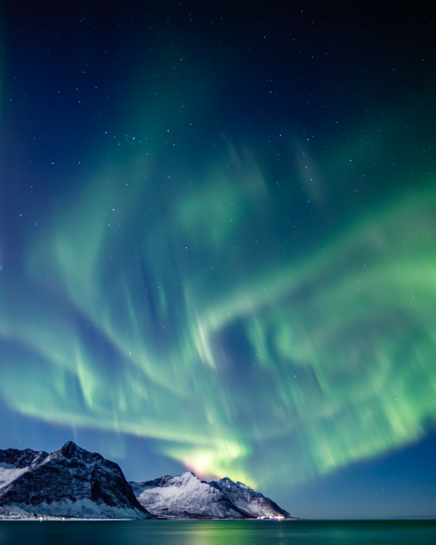 Senja, Norway.  January 2018