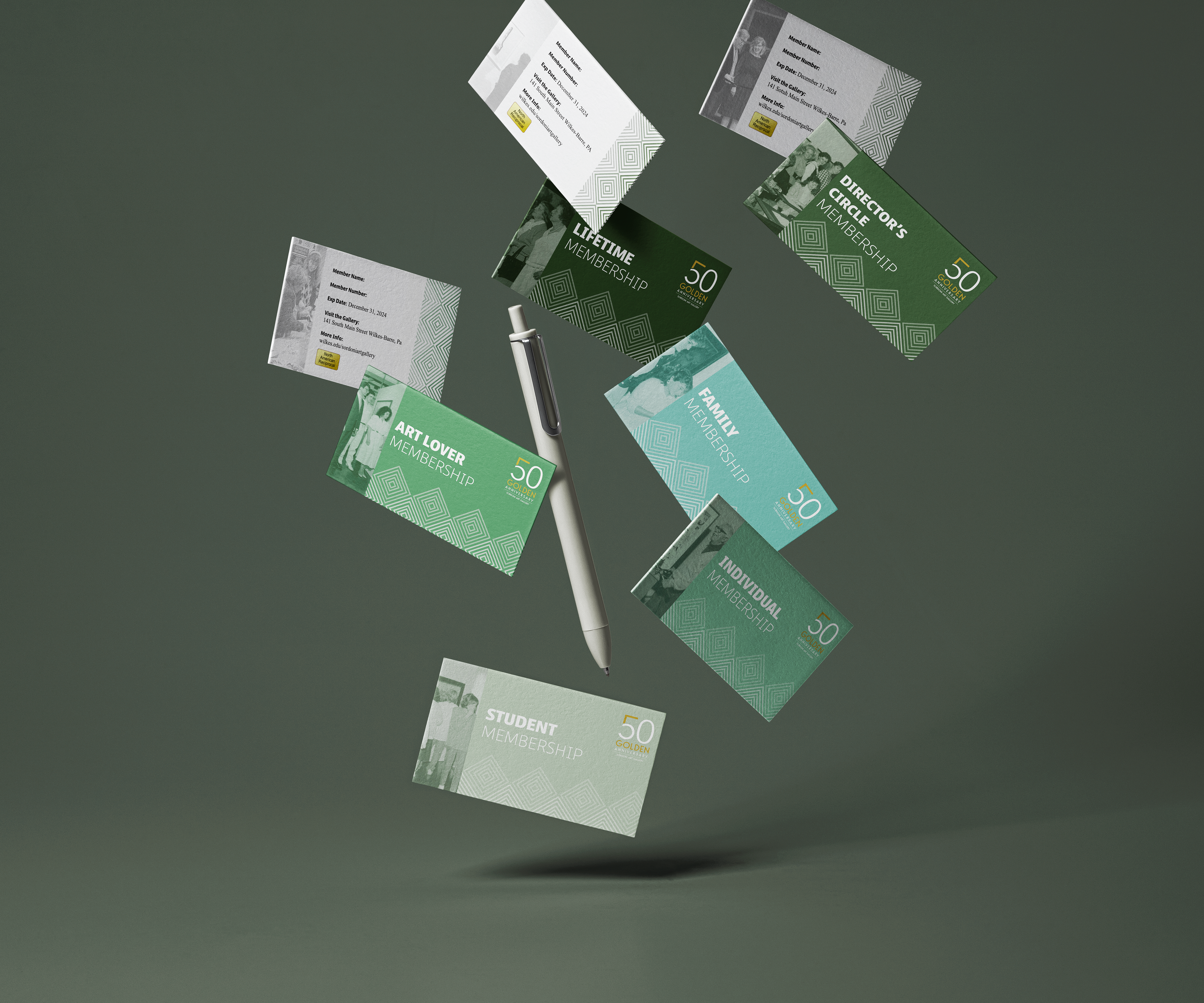 Wallet Size Membership Cards