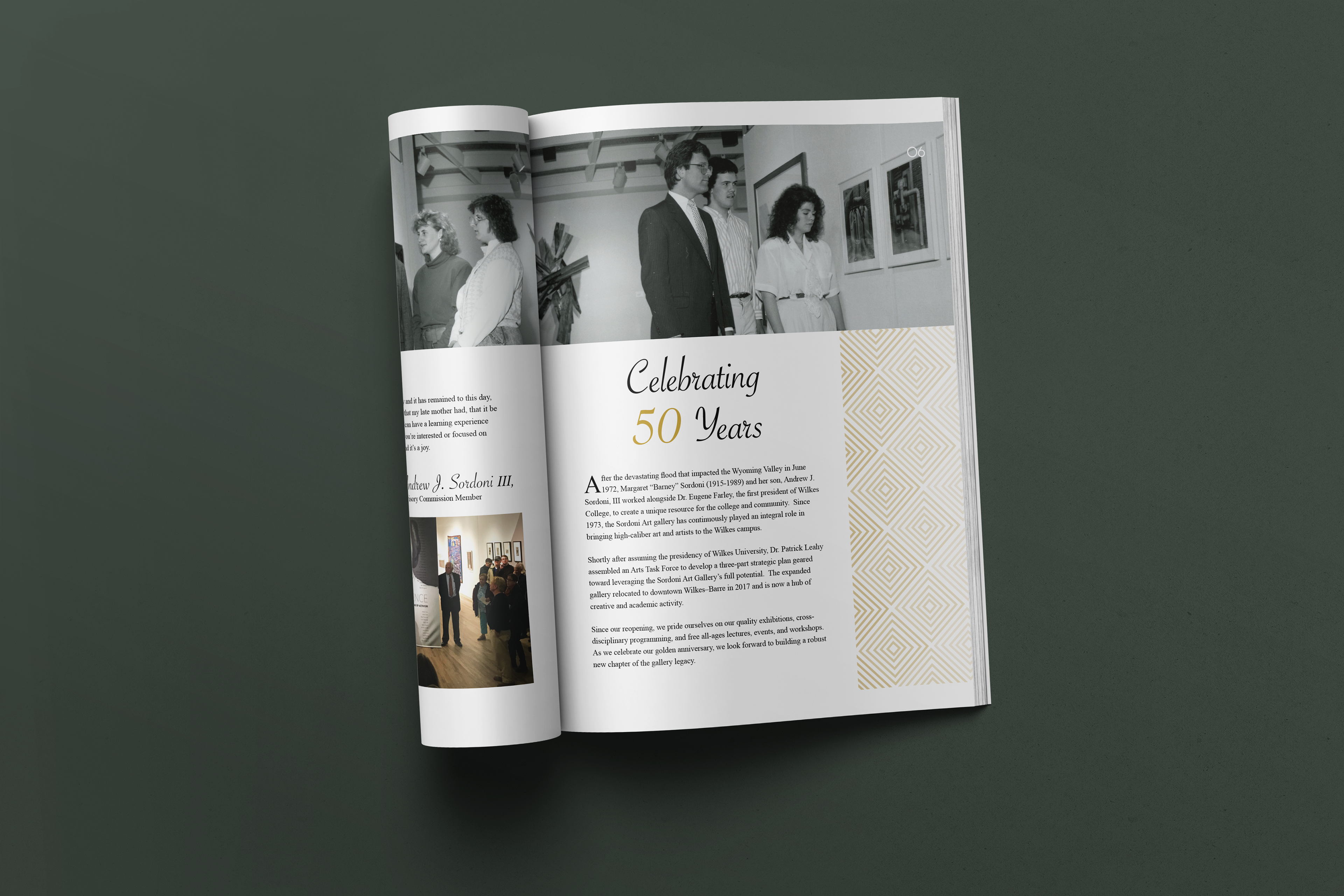 Membership Magazine Spread Example