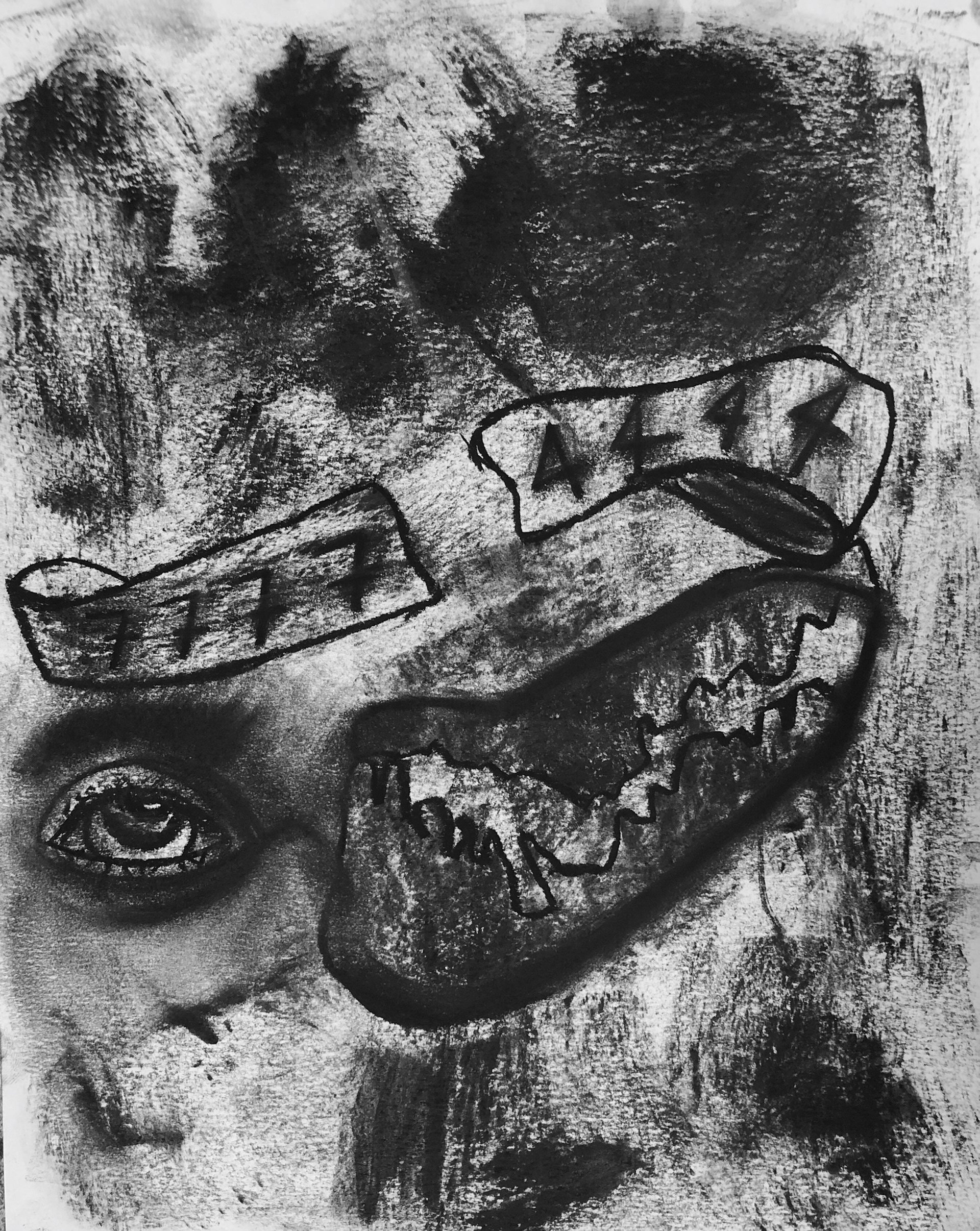 Charcoal 8" x 10" (2022)