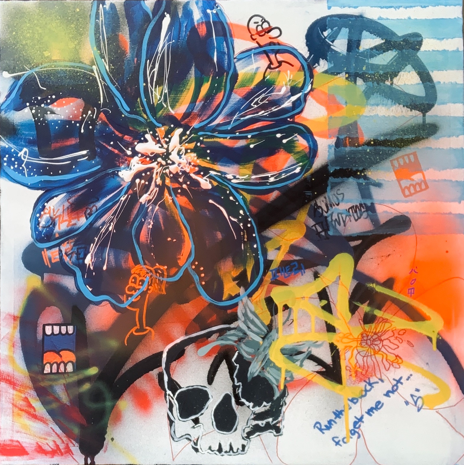 Mixed Media 24" x 24" (2022)