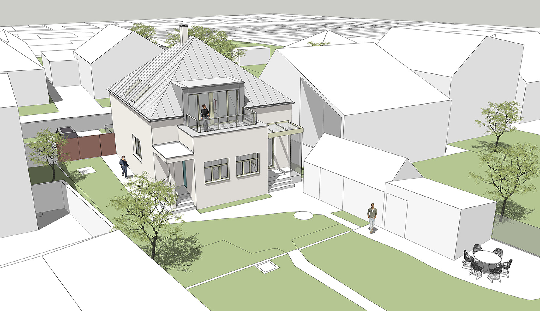 Rekonštrukcia a nadstavba rodinného domu, Zohor