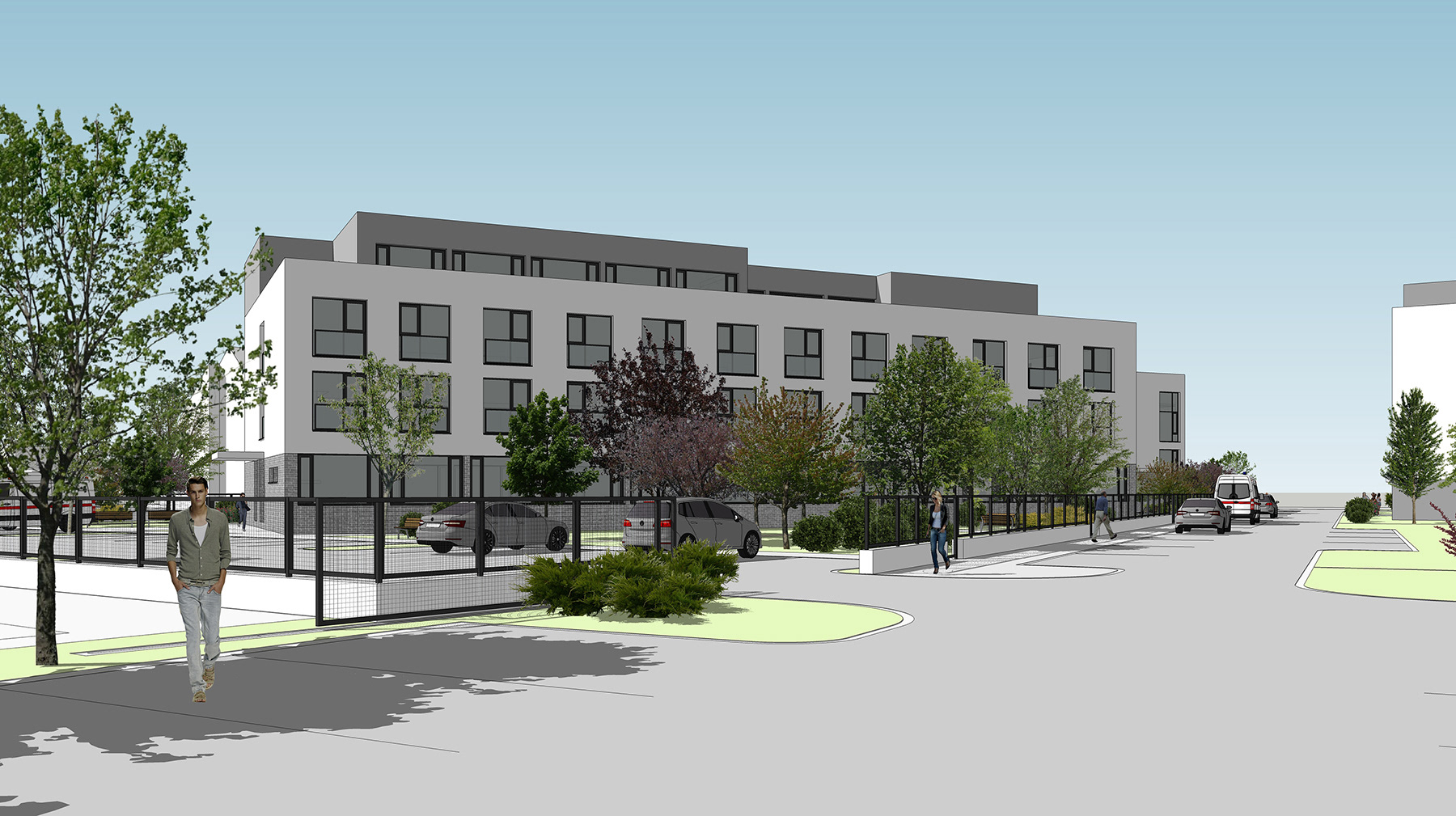 Dom seniorov s dialyzačným strediskom, Trnavský kraj / Spolupráca s Ing. arch. Mariánom Rusnákom