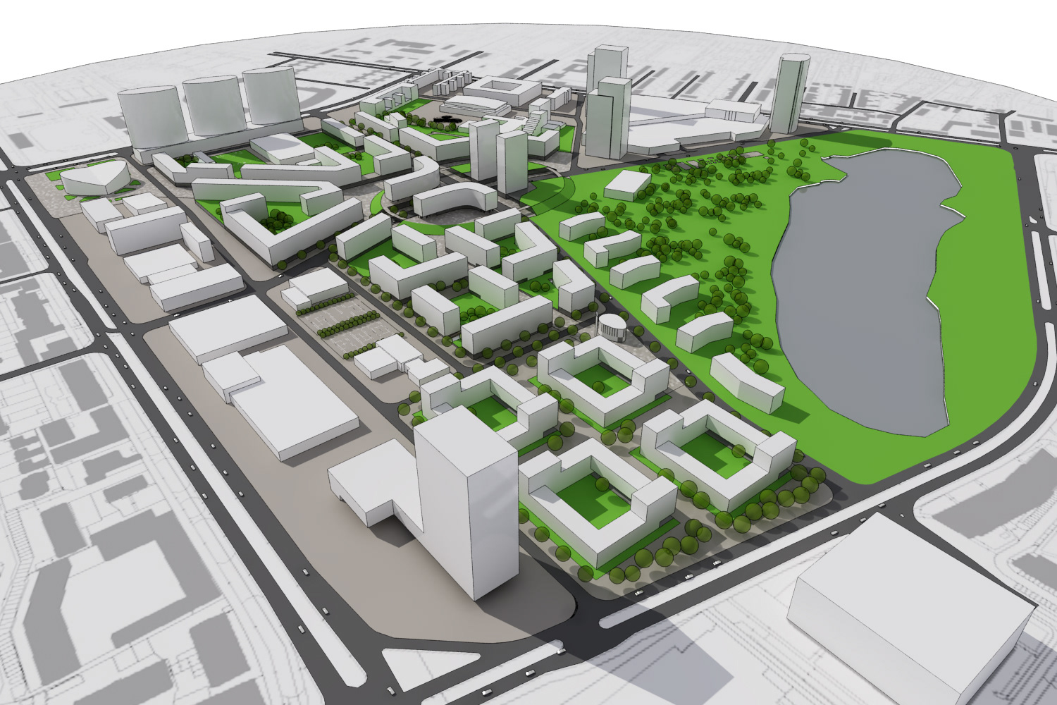 Zóna Pasienky, Bratislava - Nové Mesto / Spolupráca s P - T, spol. s r. o.