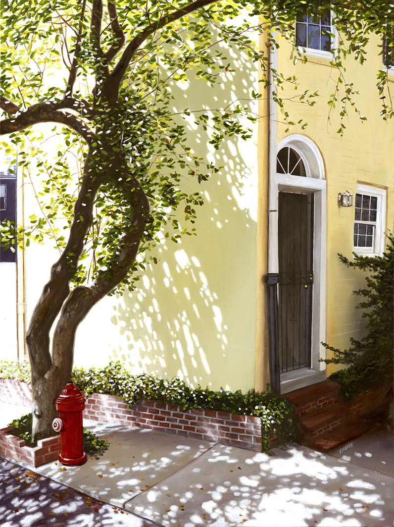 Splash of Light, 24"x18”, Oil on canvas. Original and reproductions available.