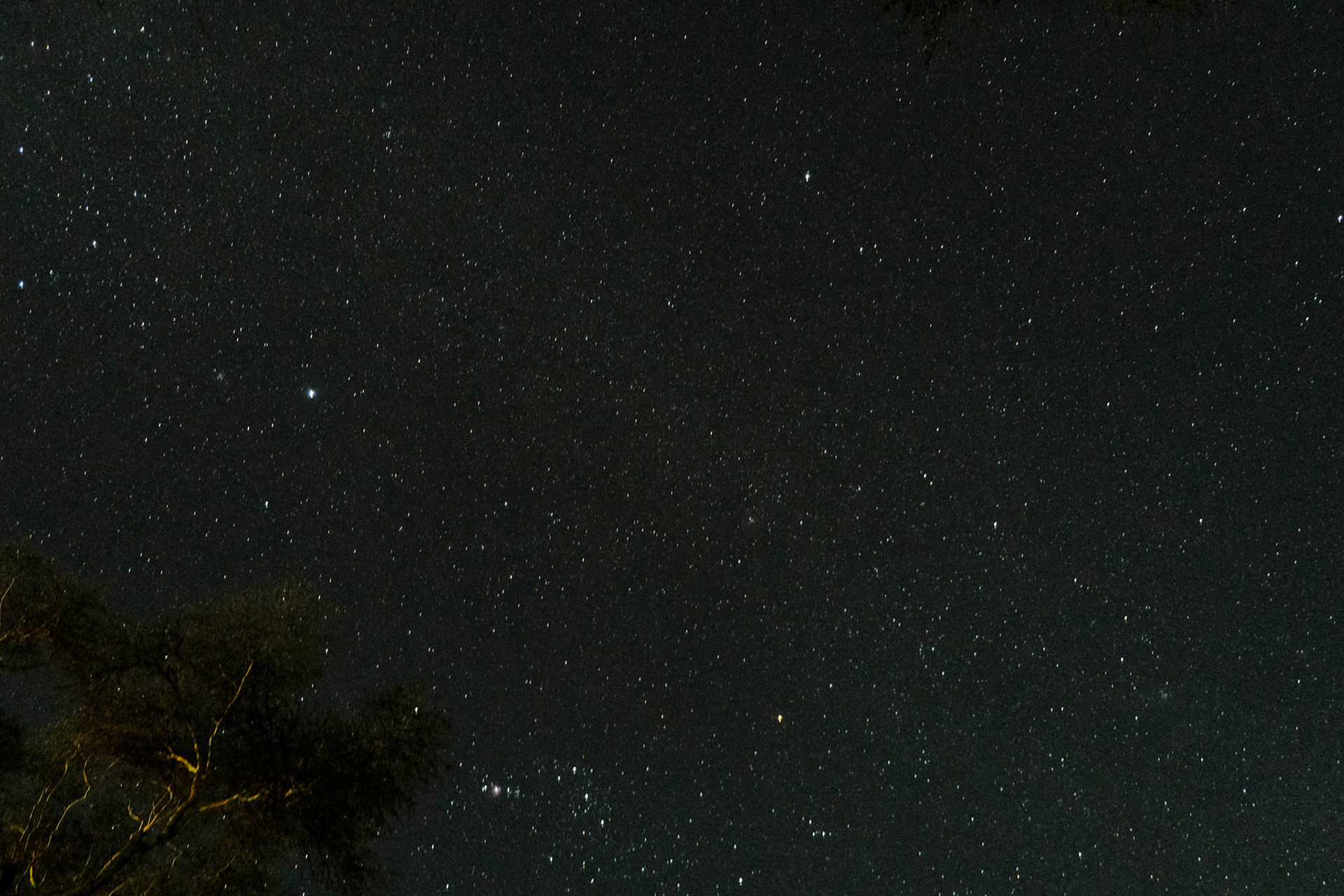 Night sky of Naivasha
